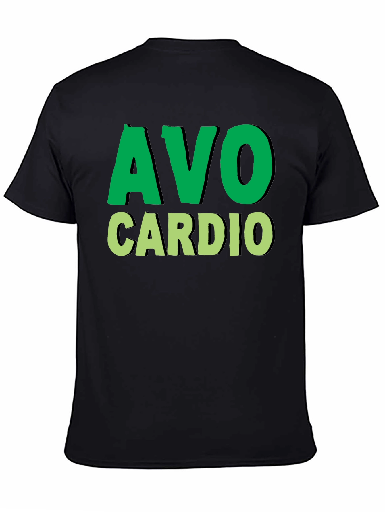 Avo Cardio T-Shirt - Fitness & Avocado Lover Tee