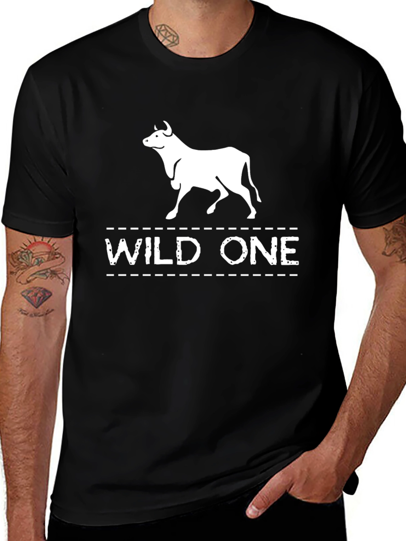 Wild One Bull Graphic Tee