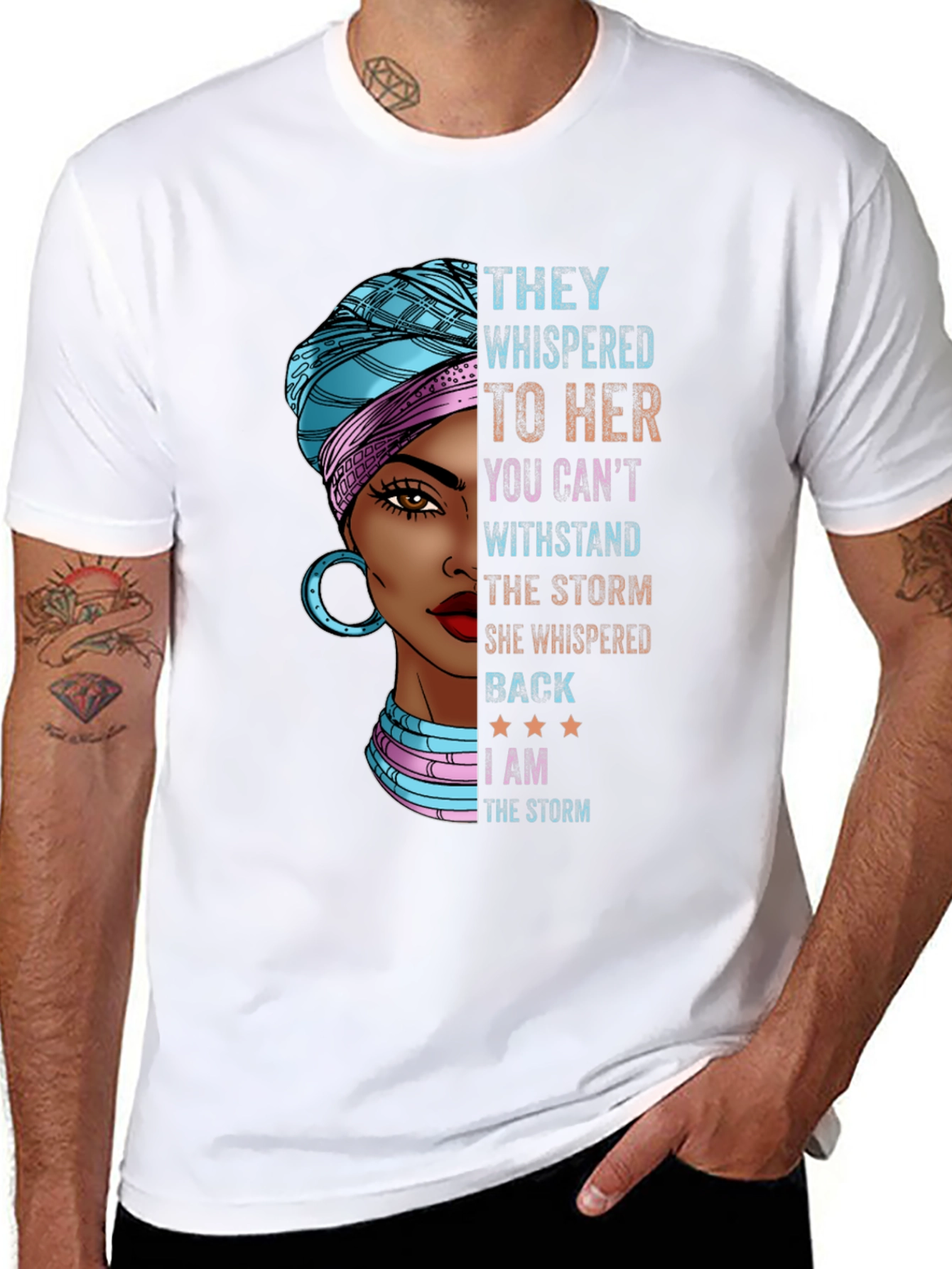 Empowered Woman T-Shirt: I Am The Storm