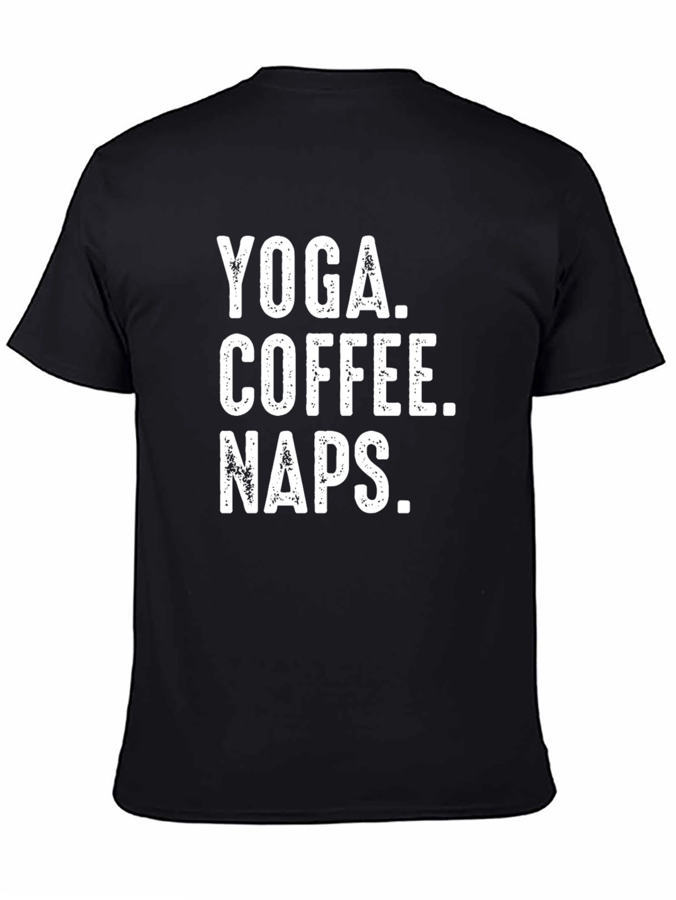 Yoga Coffee Naps T-Shirt - Relax & Recharge