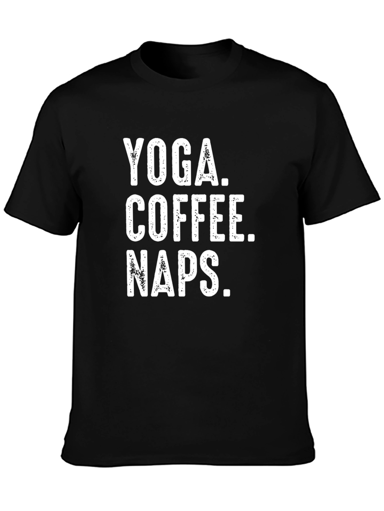 Yoga Coffee Naps T-Shirt - Relax & Recharge