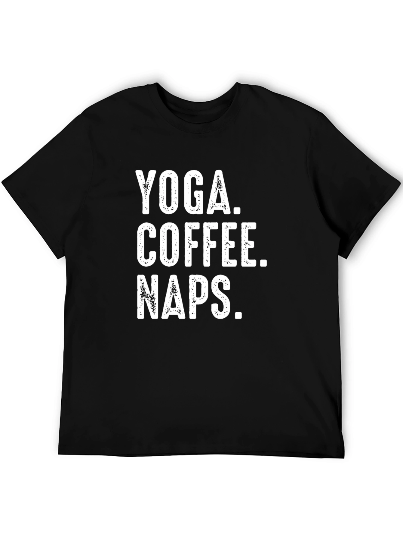 Yoga Coffee Naps T-Shirt - Relax & Recharge