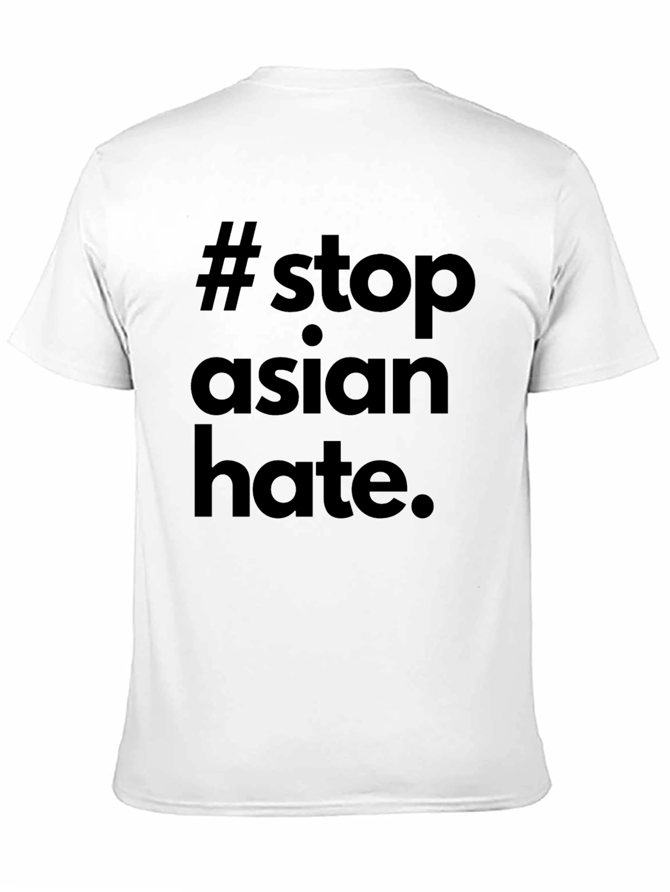 Stop Asian Hate T-Shirt - Black