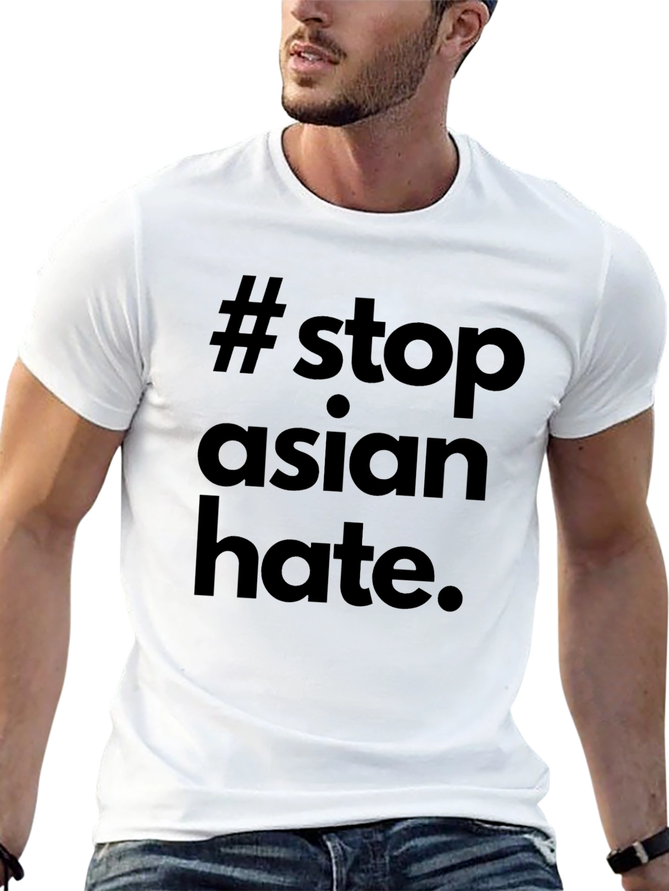 Stop Asian Hate T-Shirt - Black