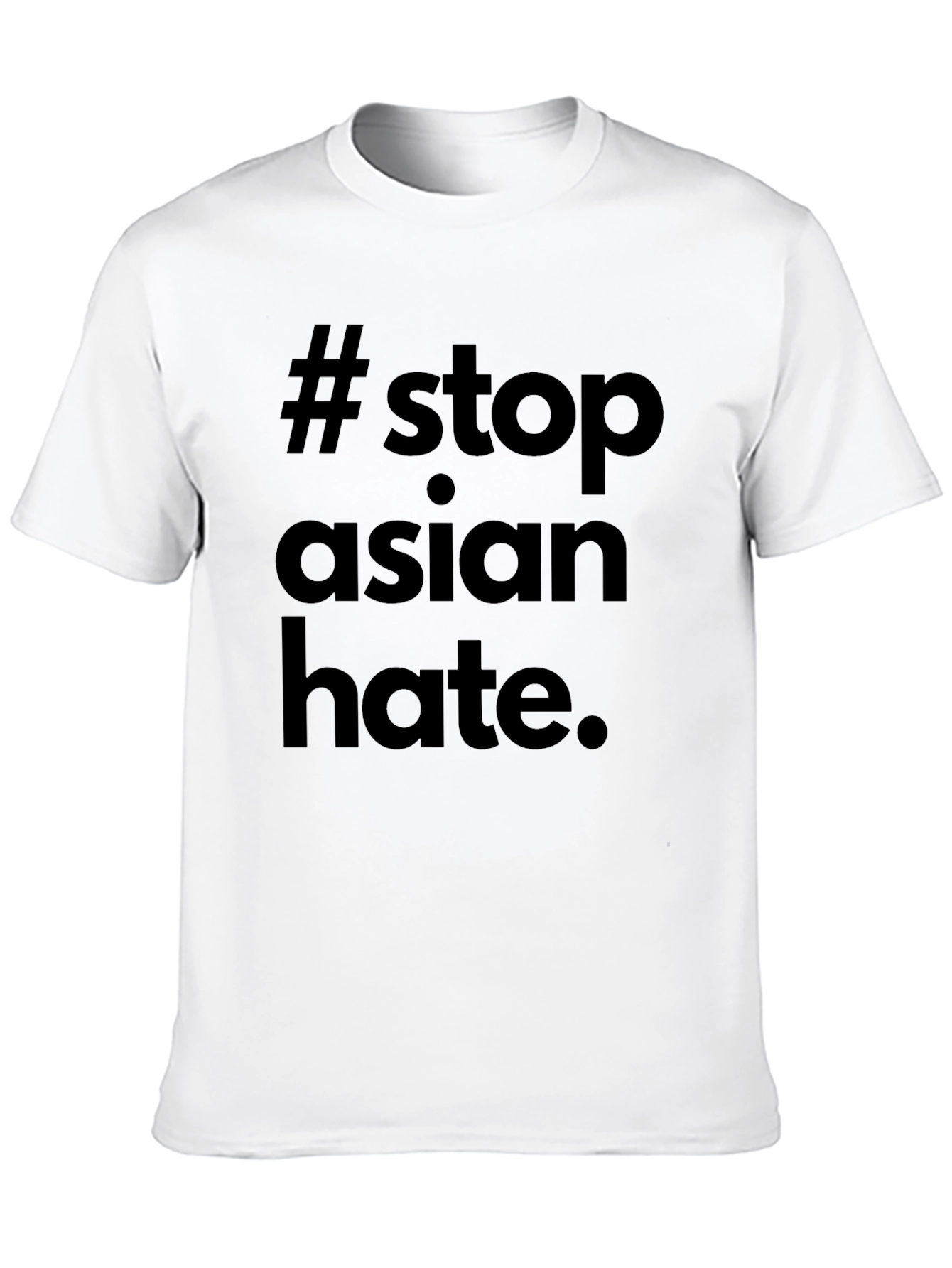 Stop Asian Hate T-Shirt - Black