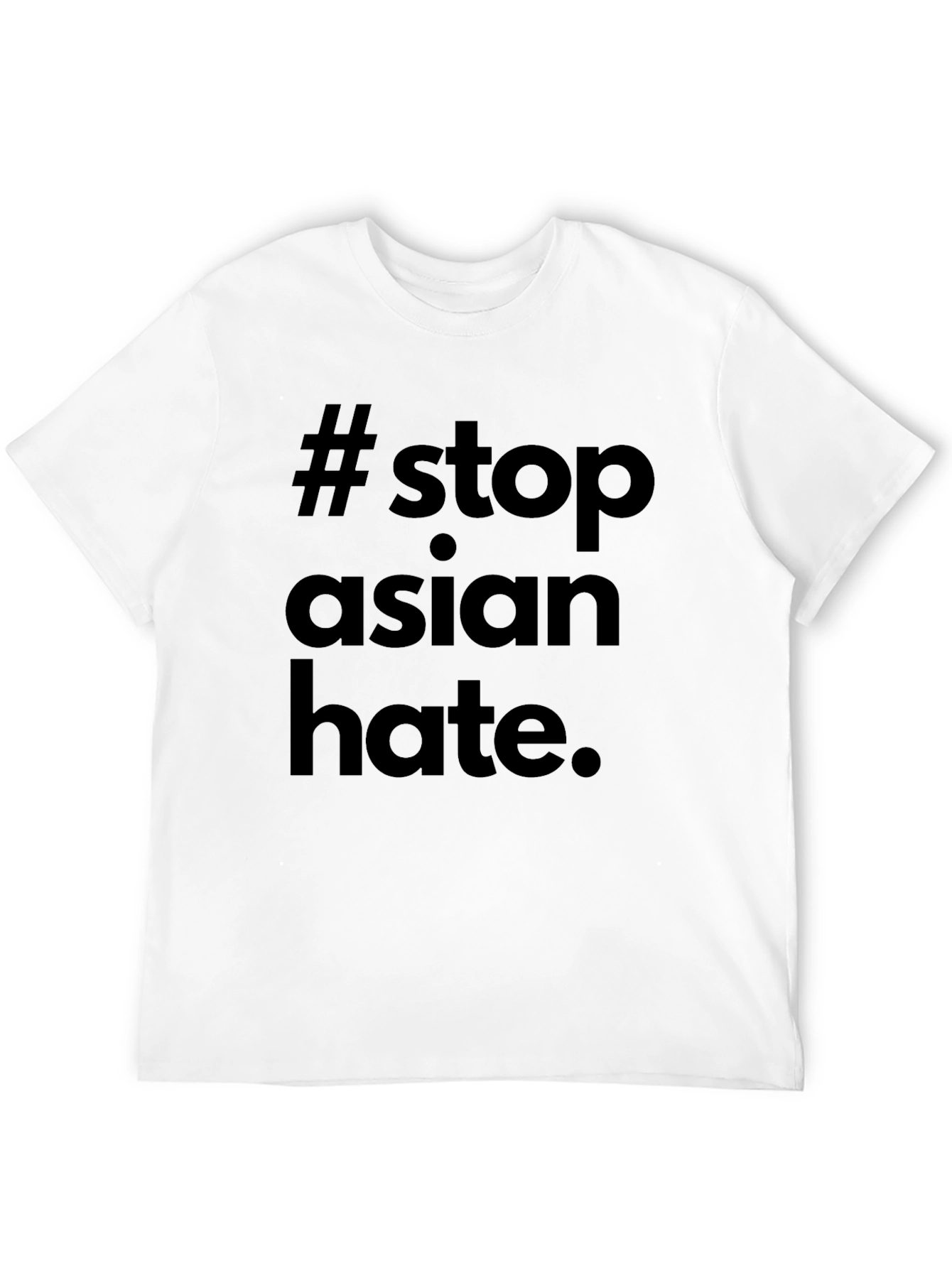Stop Asian Hate T-Shirt - Black