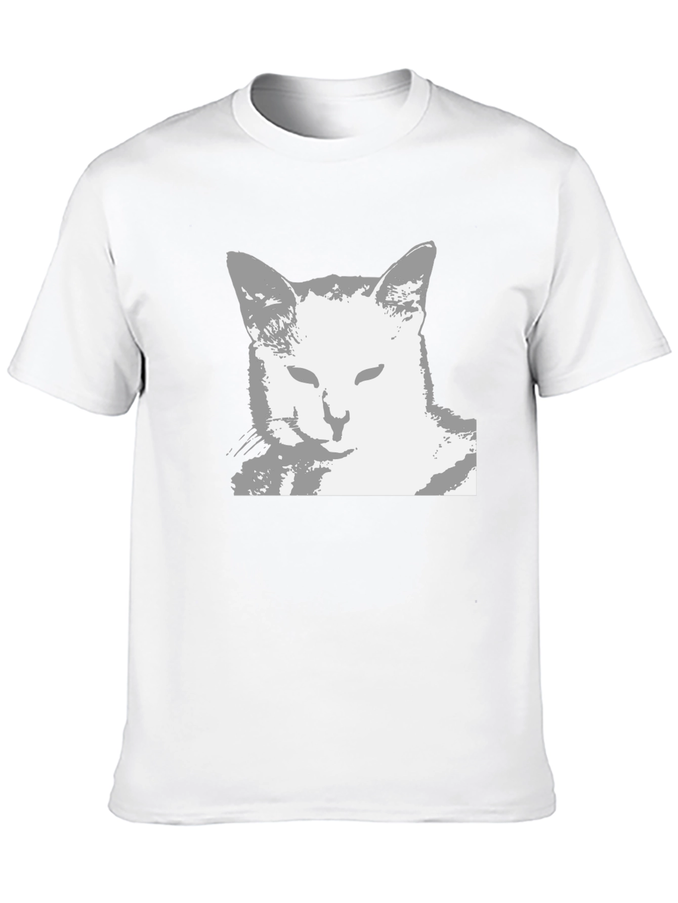Cool Cat Graphic Tee - Black Unisex Shirt