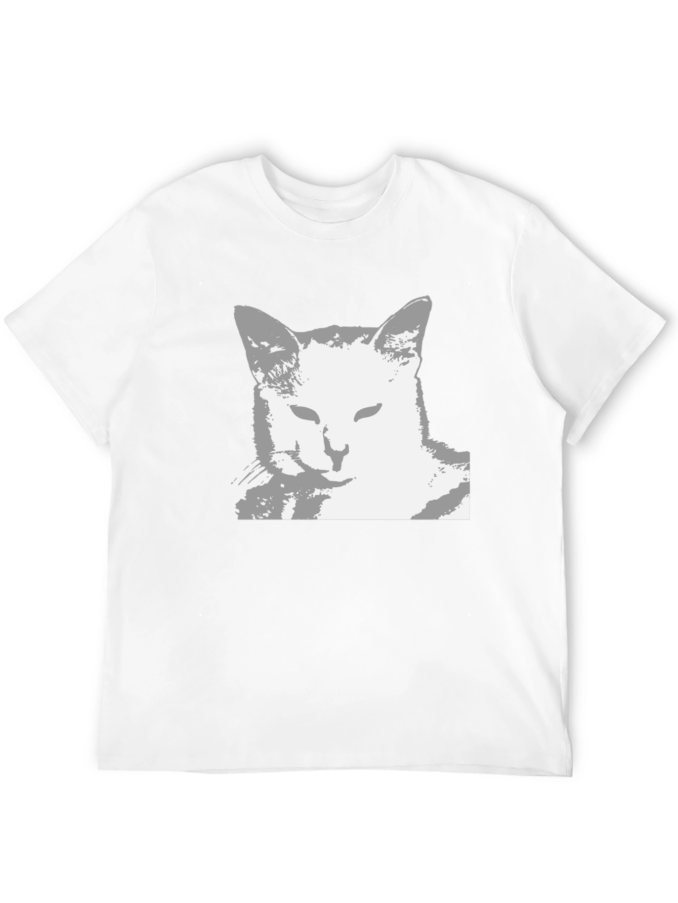 Cool Cat Graphic Tee - Black Unisex Shirt