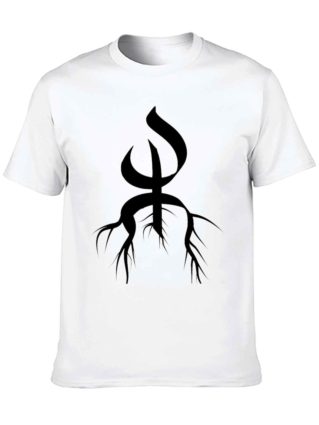 Symbolic Black Graphic Tee - Unique Design