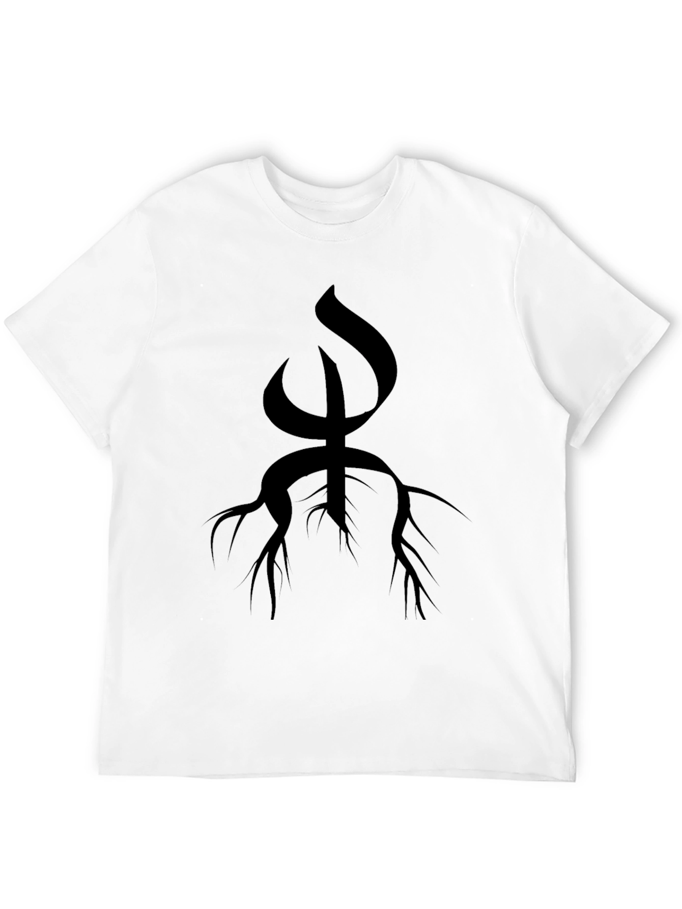 Symbolic Black Graphic Tee - Unique Design