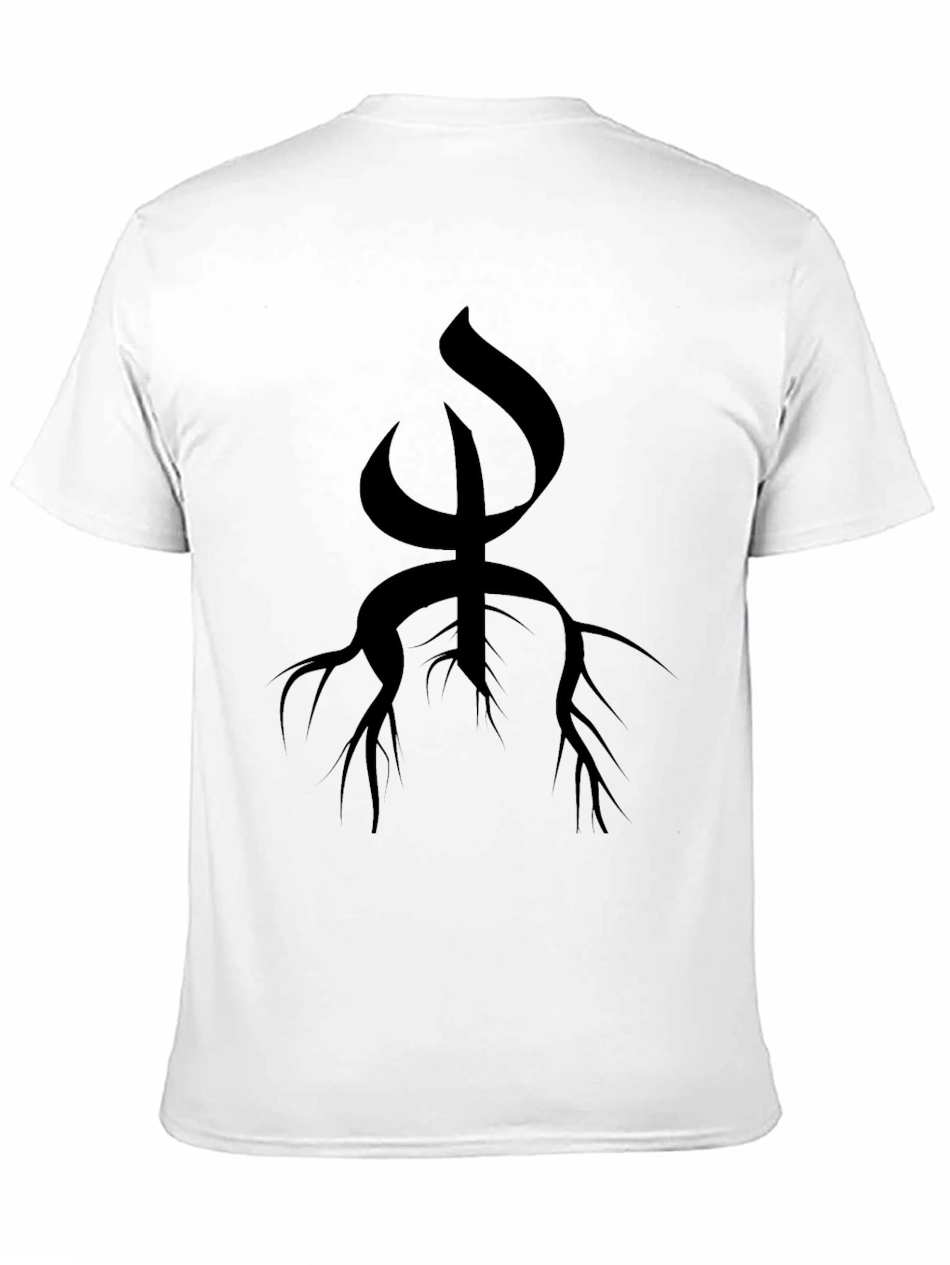 Symbolic Black Graphic Tee - Unique Design