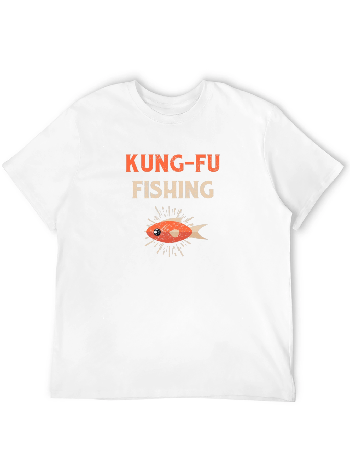 Kung-Fu Fishing Graphic Tee - Unique Style!