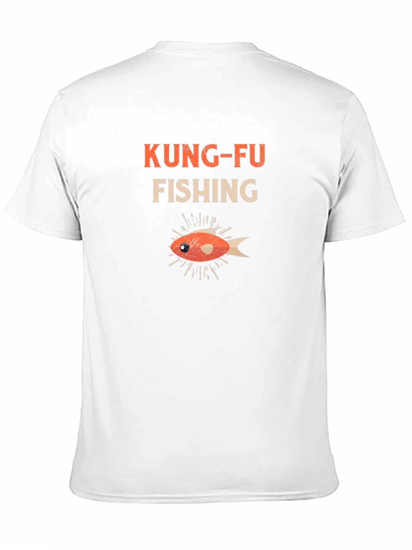 Kung-Fu Fishing Graphic Tee - Unique Style!