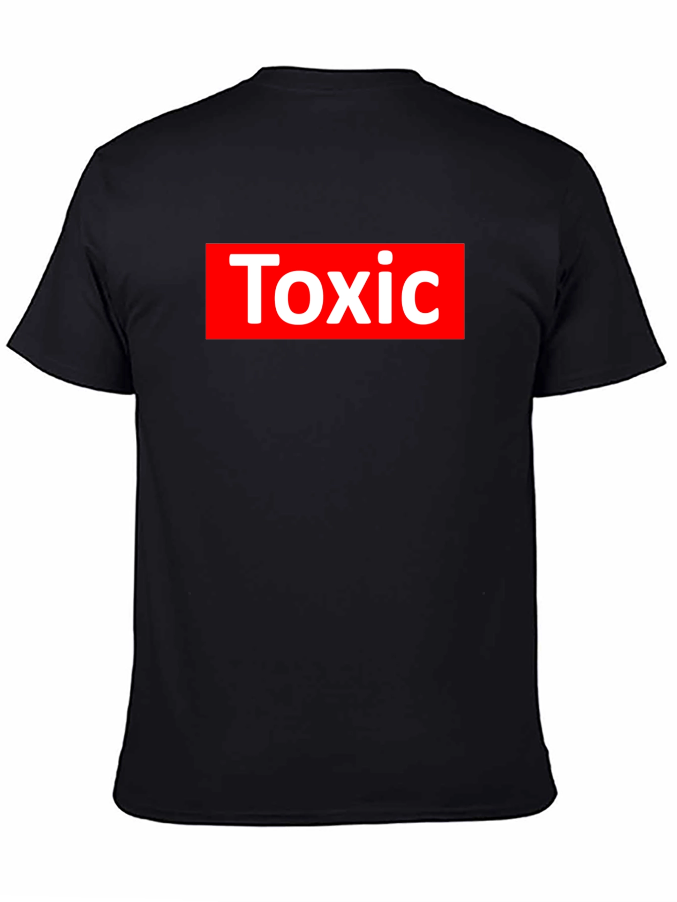 Toxic Graphic Tee - Street Style Black T-Shirt