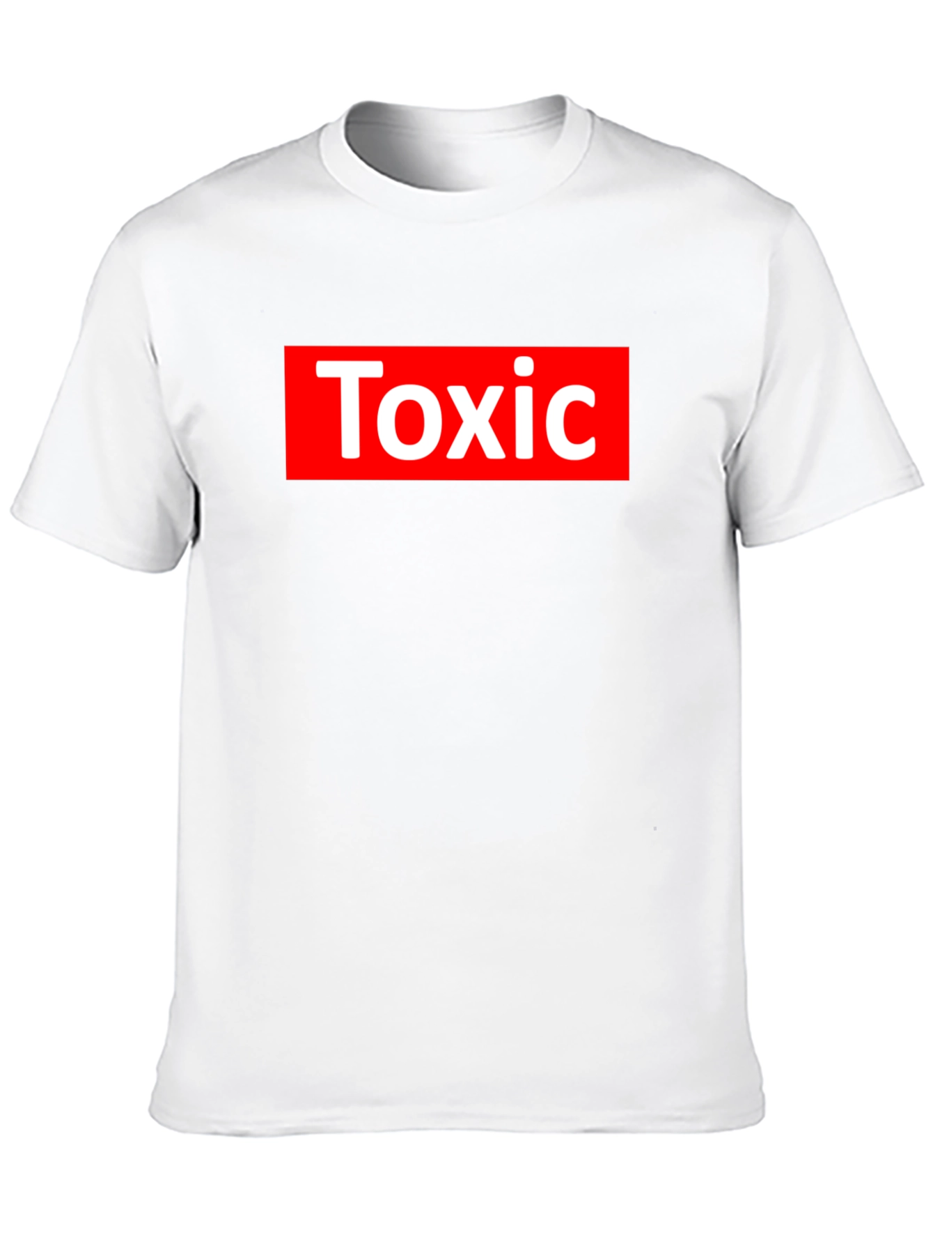 Toxic Graphic Tee - Street Style Black T-Shirt