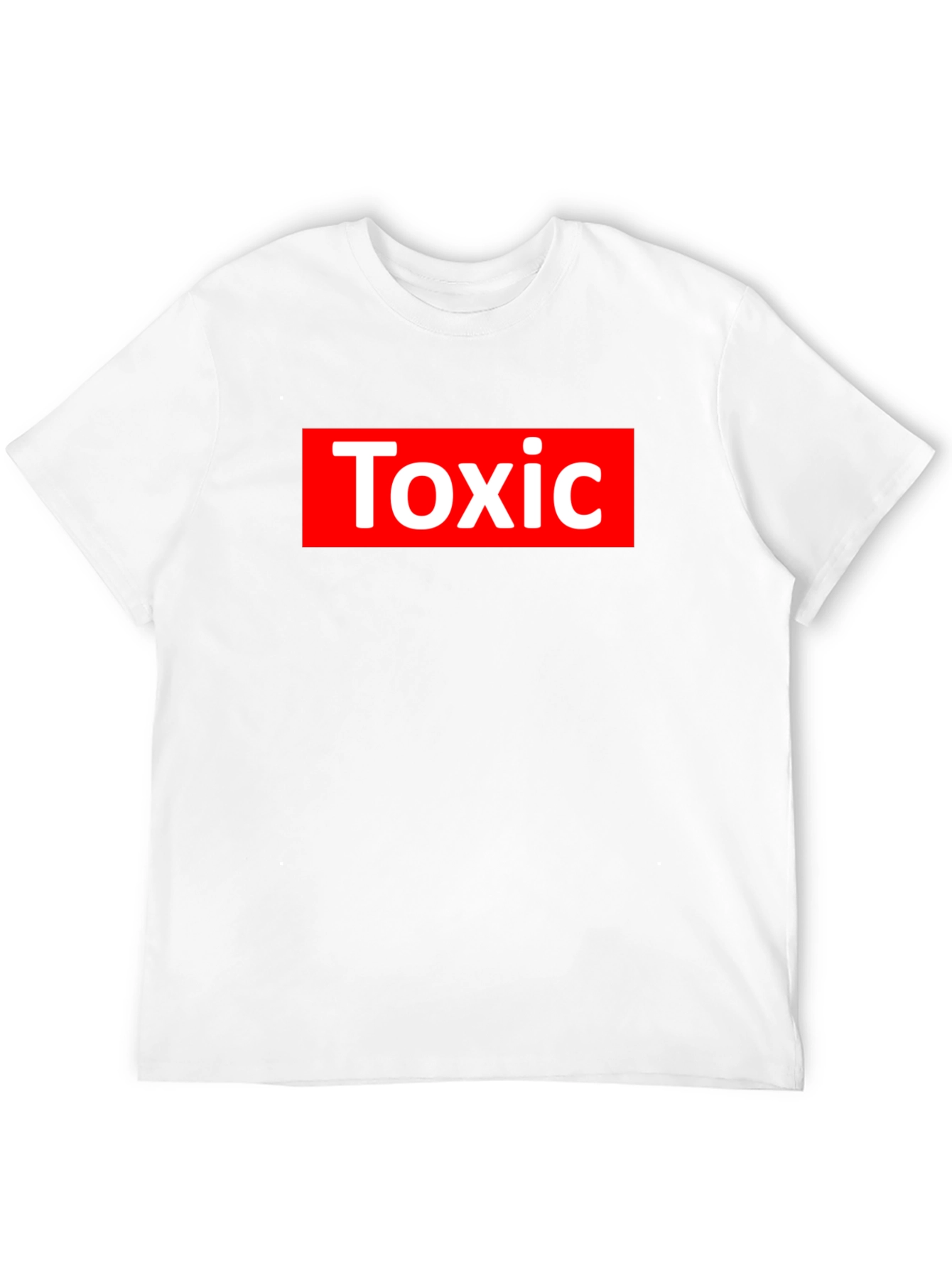 Toxic Graphic Tee - Street Style Black T-Shirt
