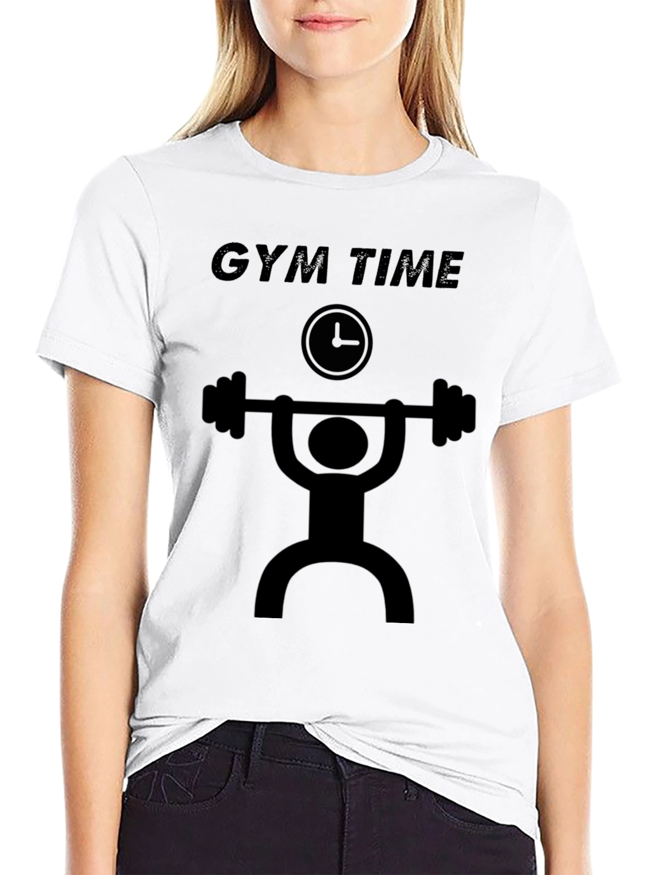 Gym Time Workout Graphic Tee