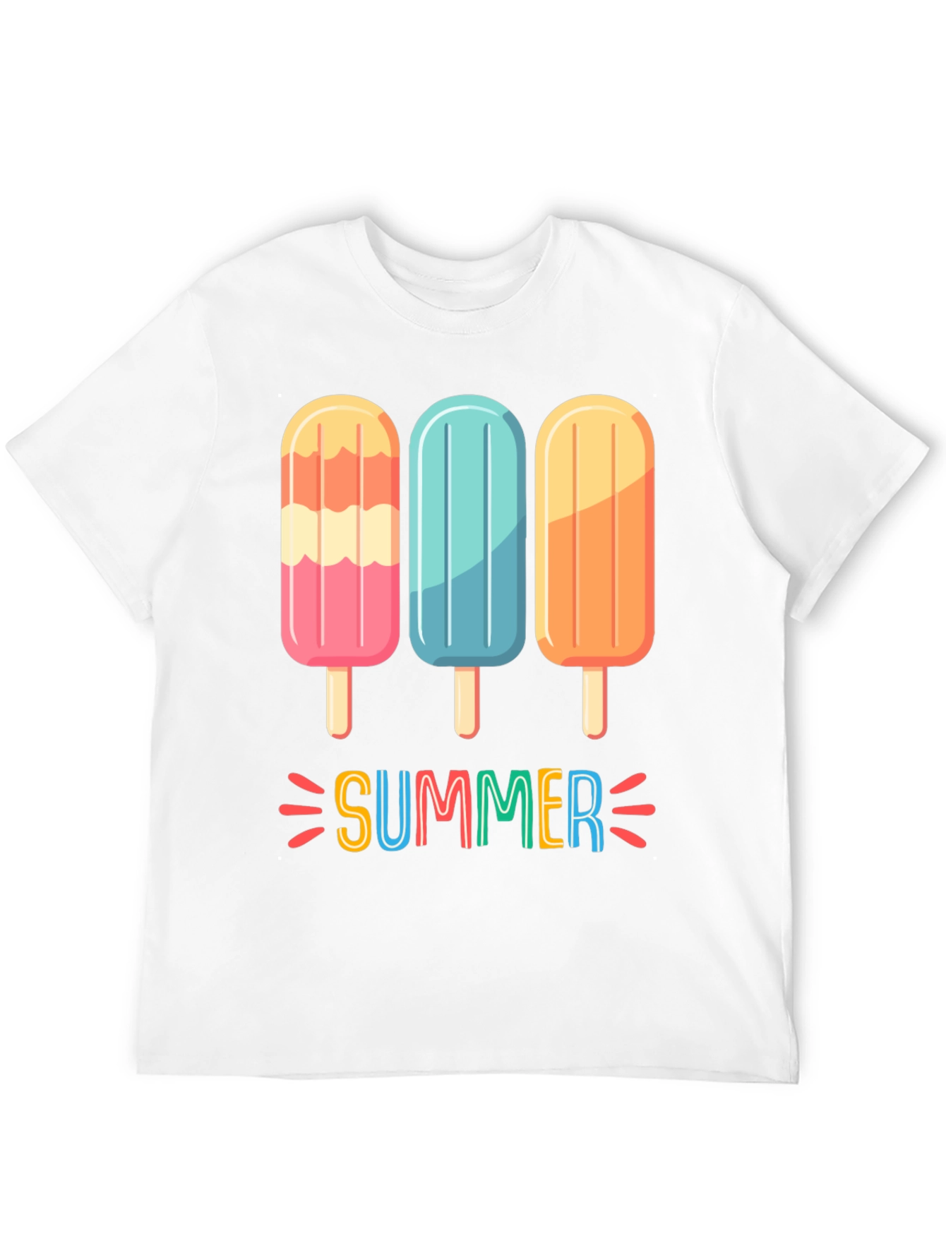 Summer Popsicle Graphic T-Shirt