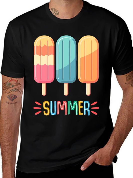Summer Popsicle Graphic T-Shirt