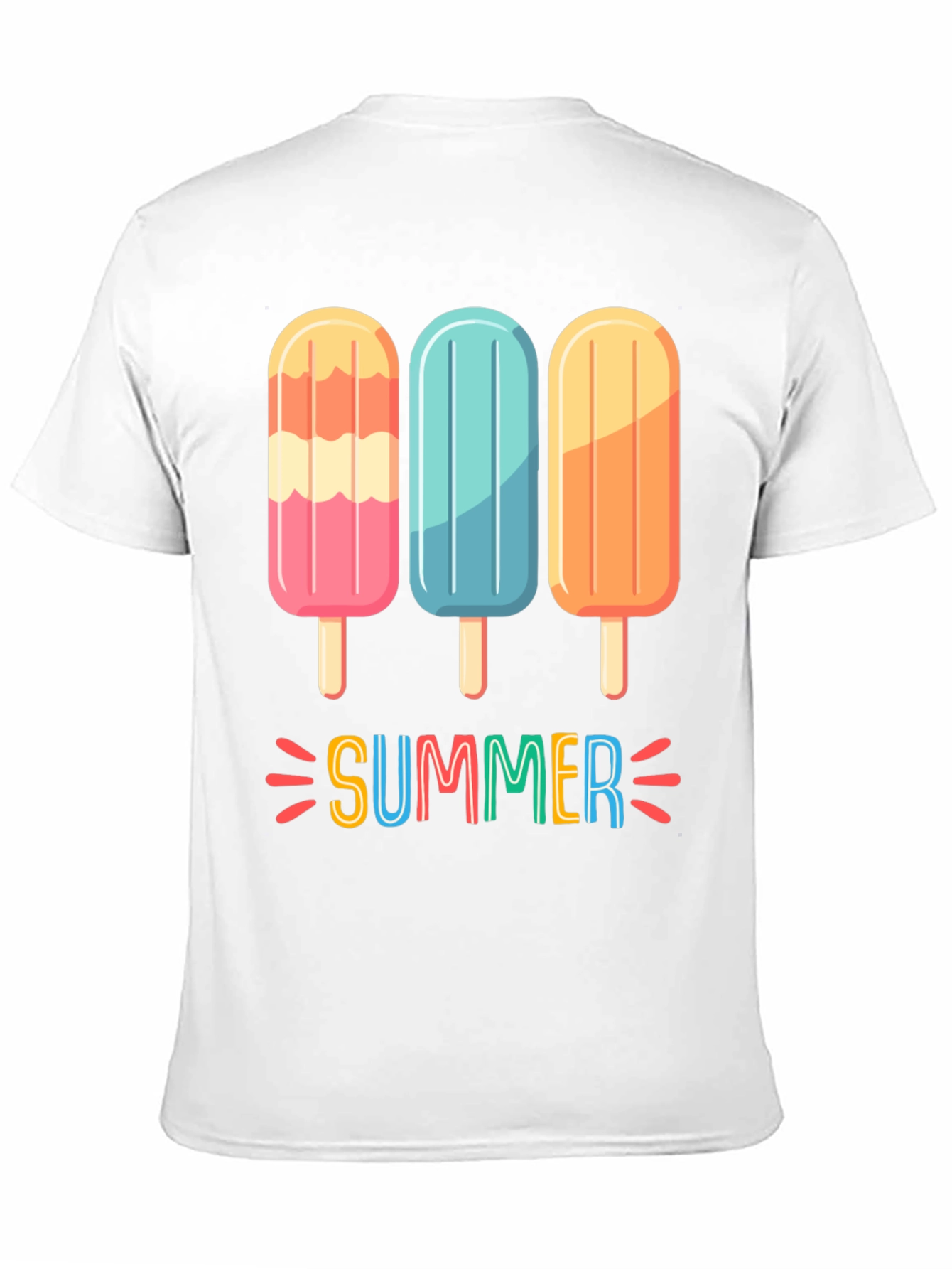 Summer Popsicle Graphic T-Shirt