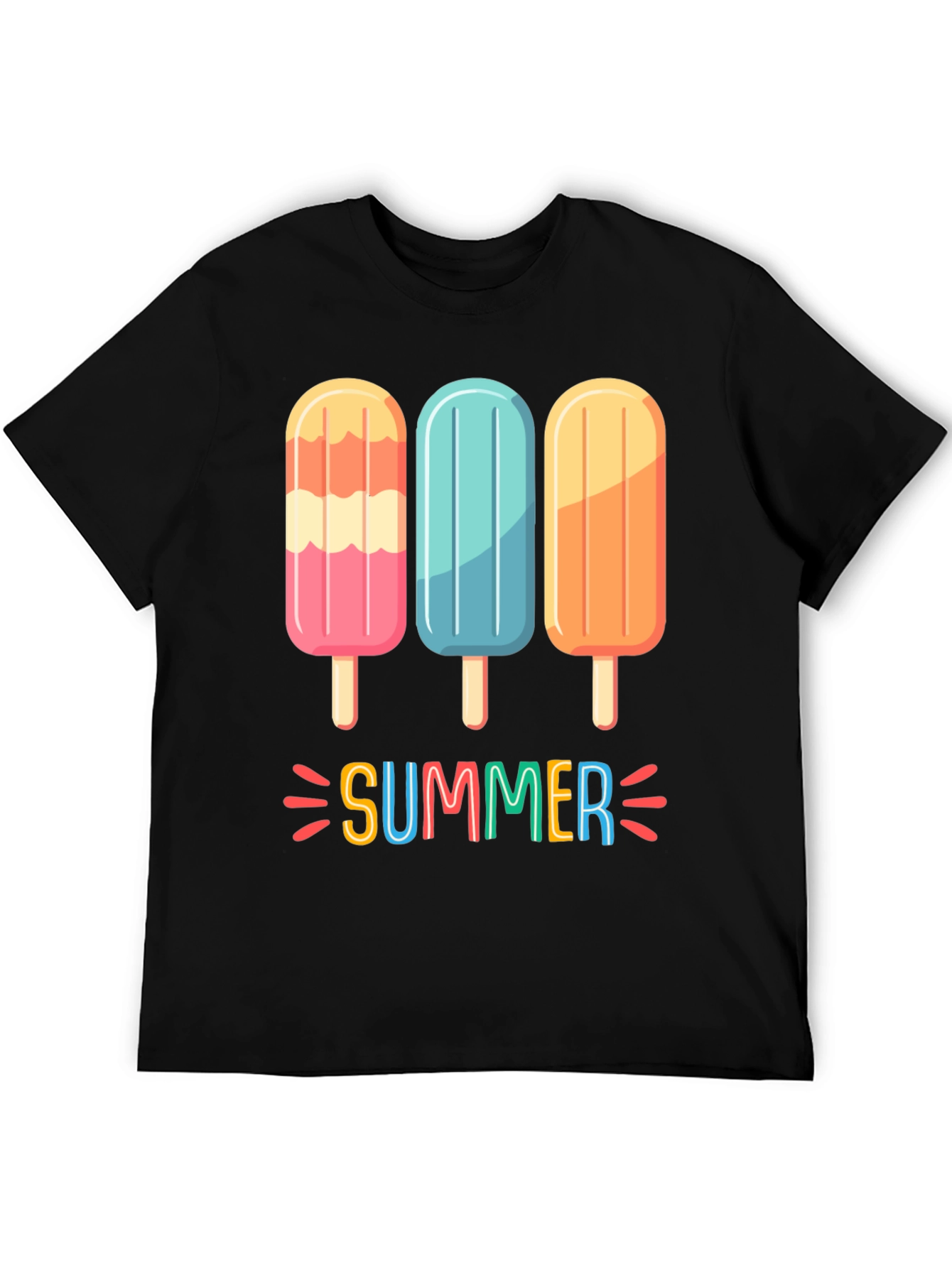 Summer Popsicle Graphic T-Shirt