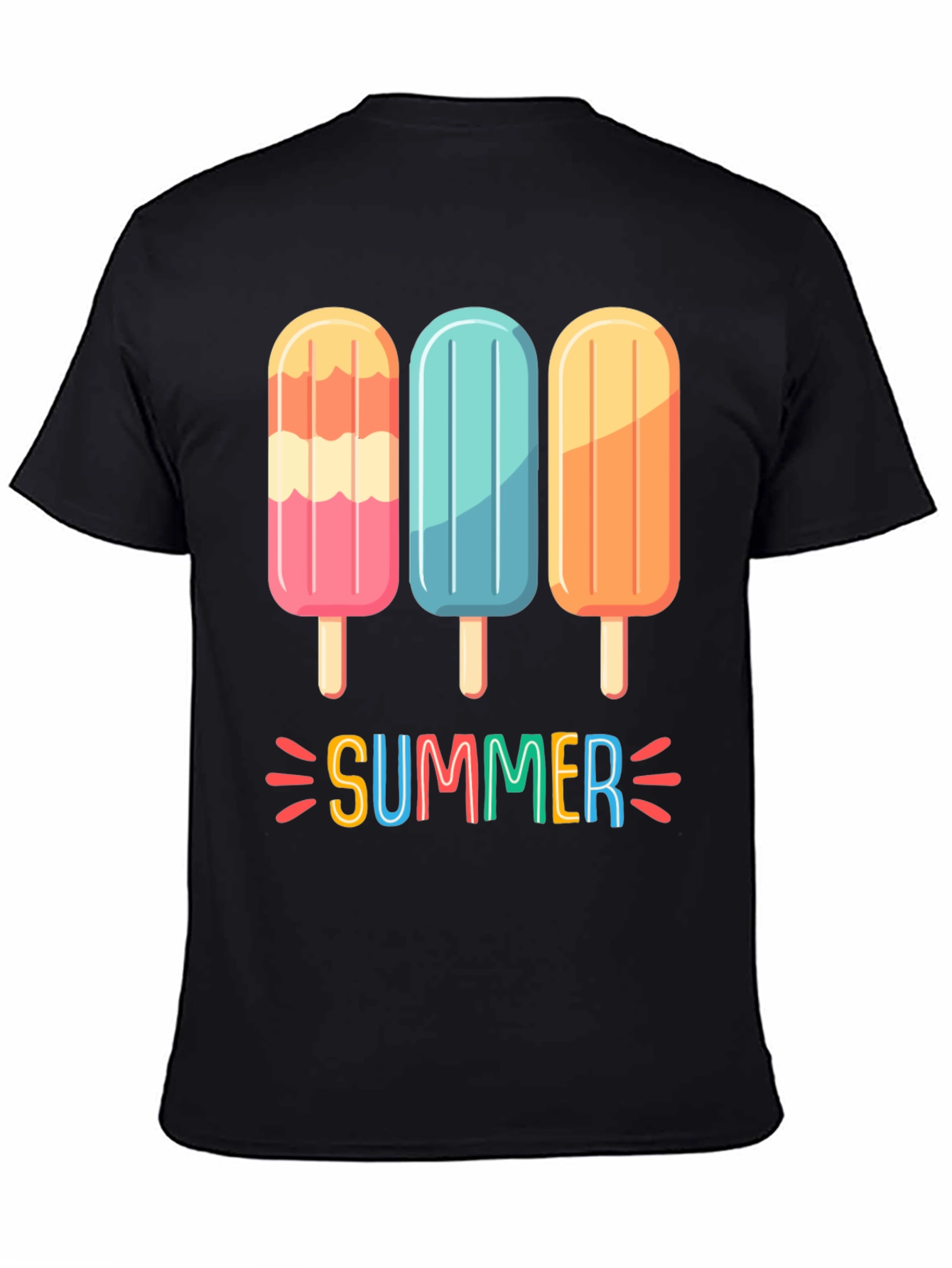 Summer Popsicle Graphic T-Shirt