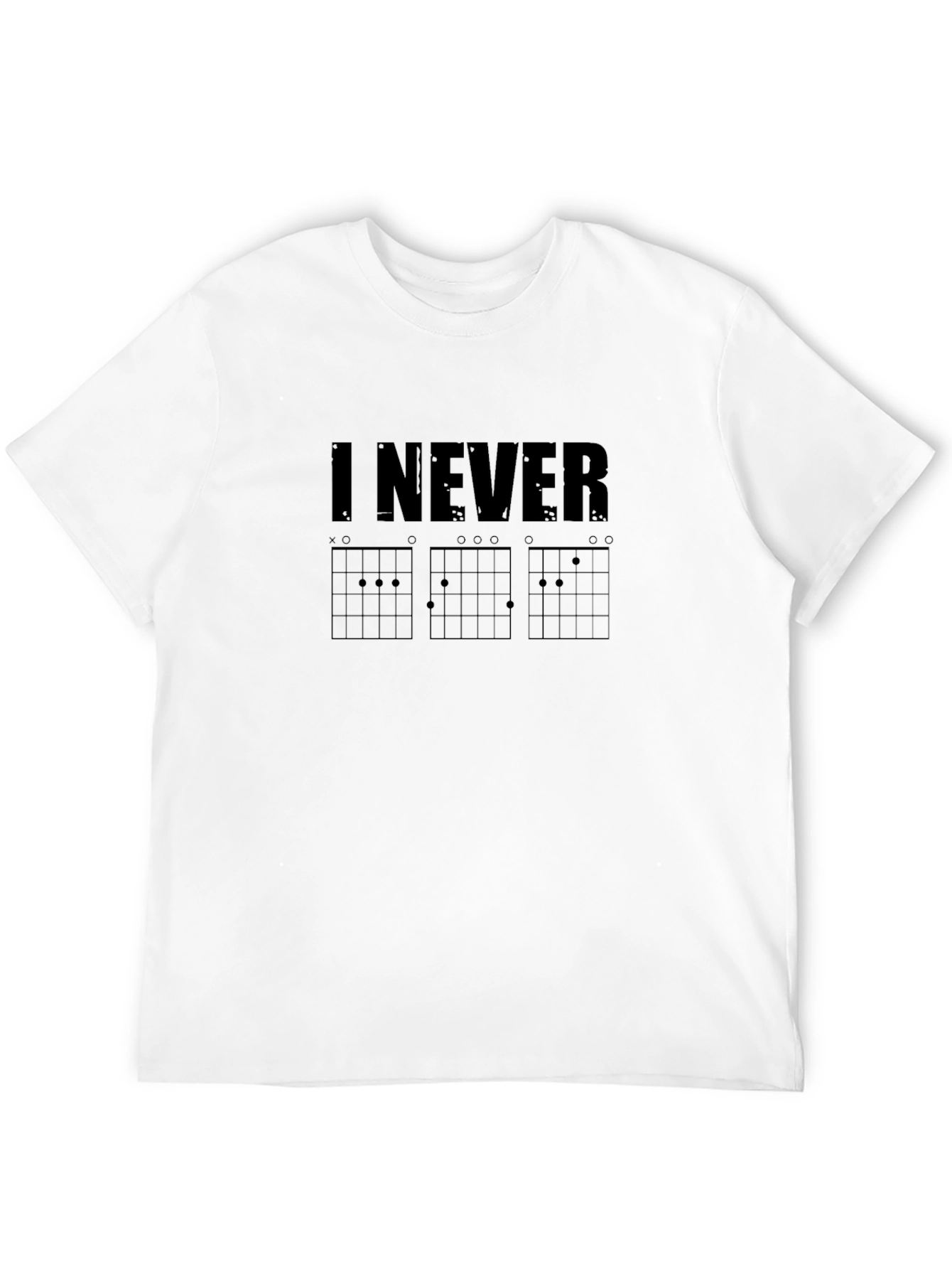 I Never Fret Black T-Shirt