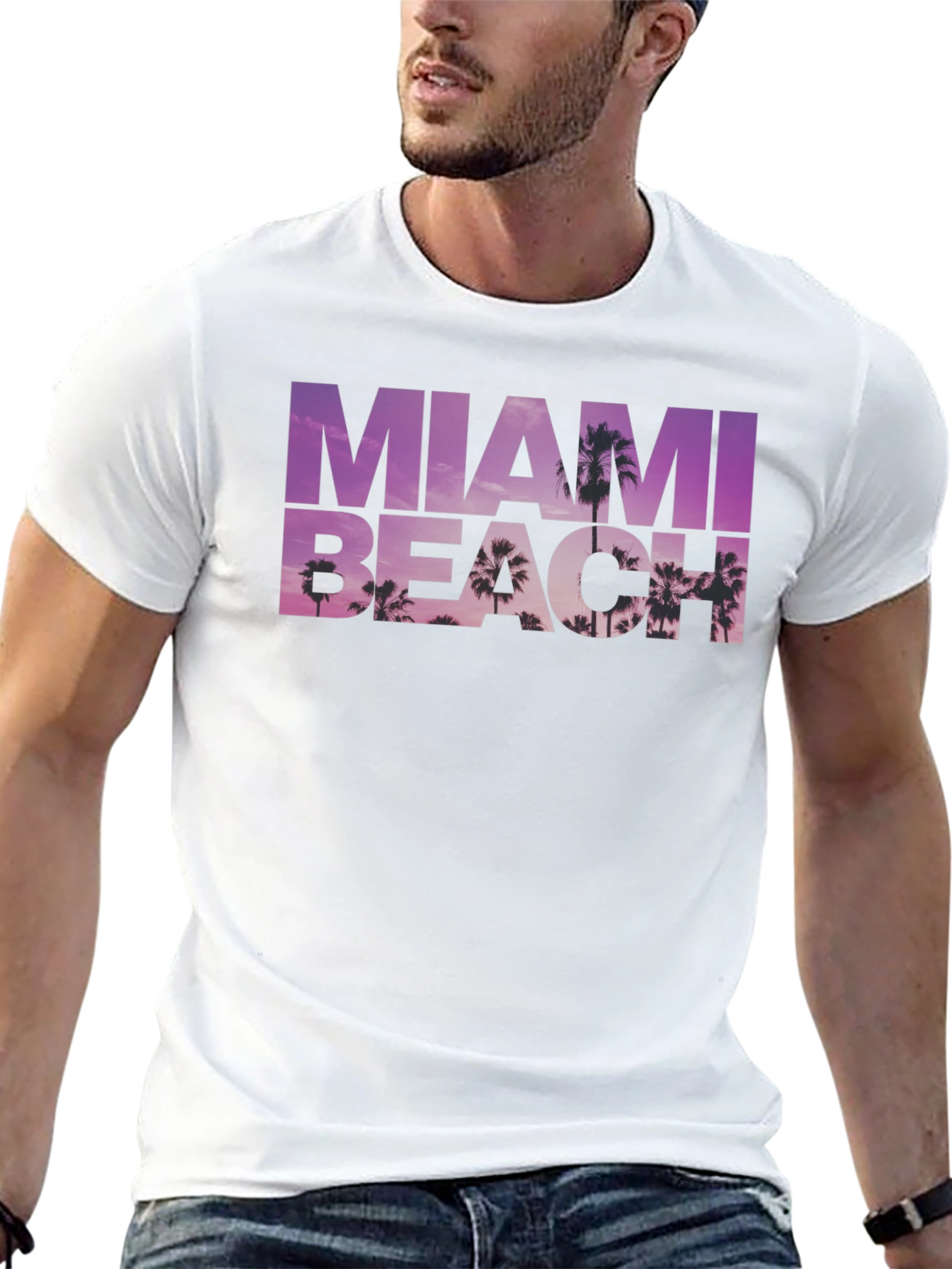 Miami Beach Graphic T-Shirt