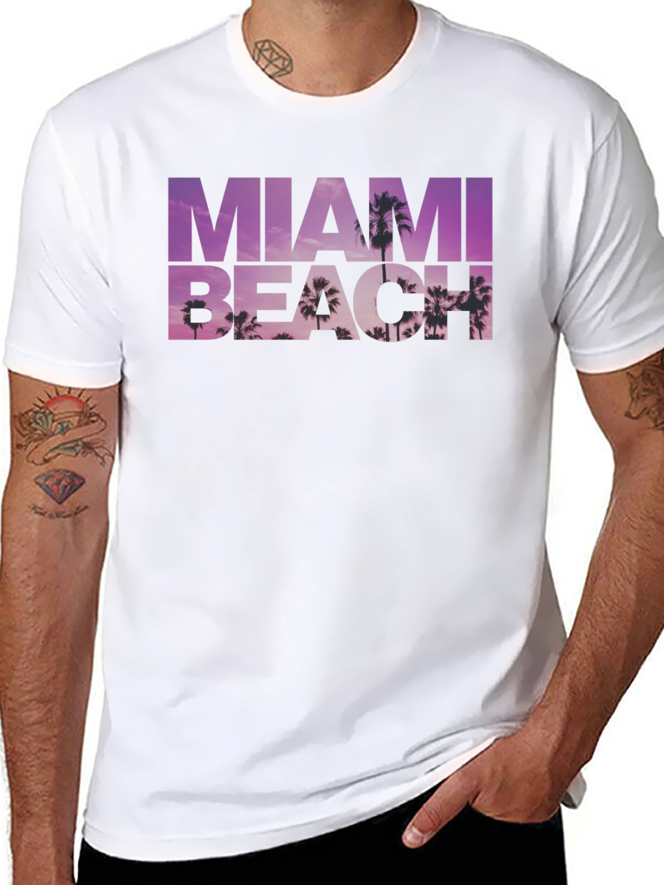 Miami Beach Graphic T-Shirt