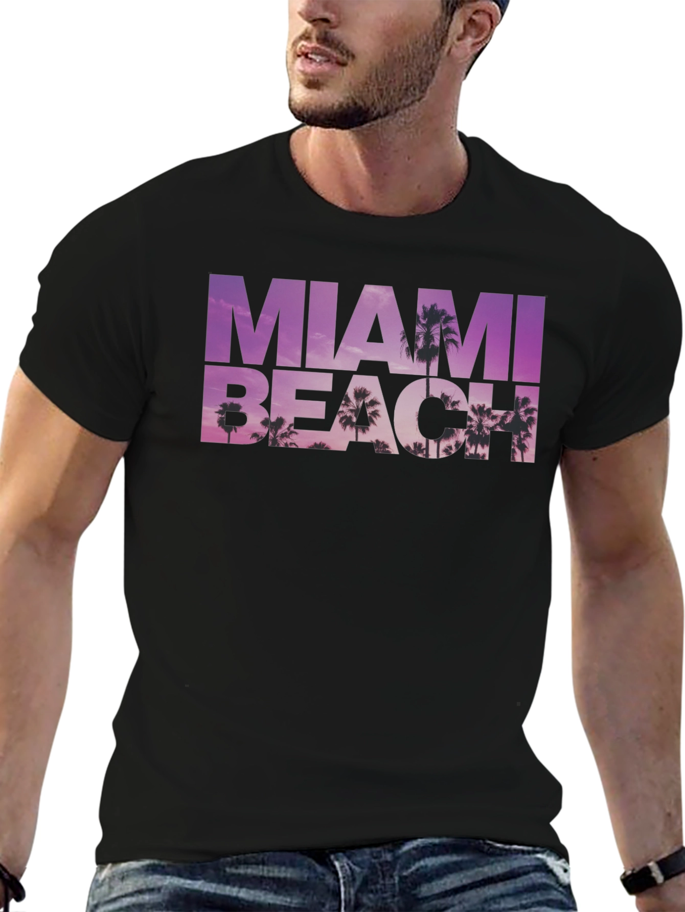 Miami Beach Graphic T-Shirt