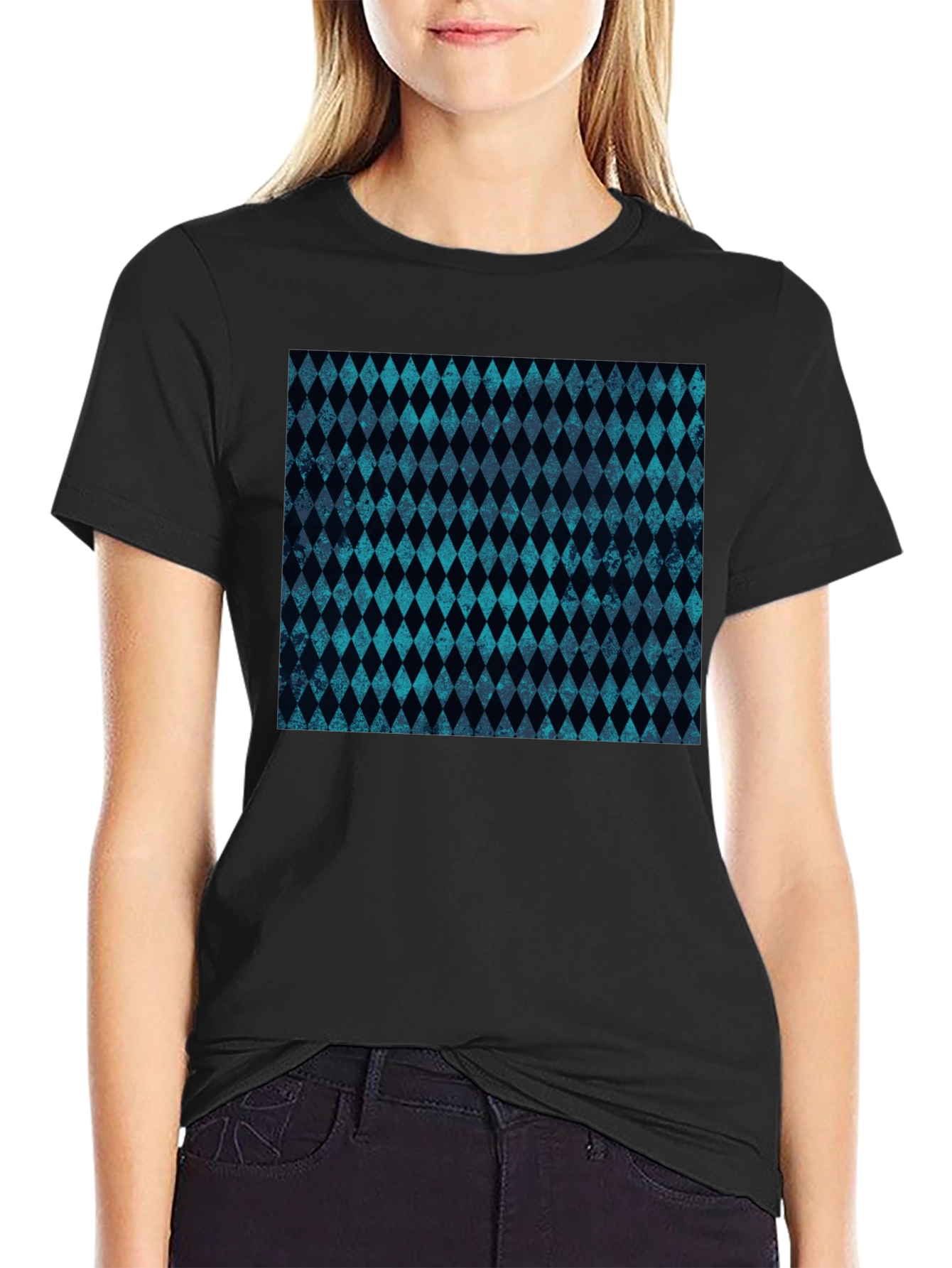 Diamond Pattern T-Shirt