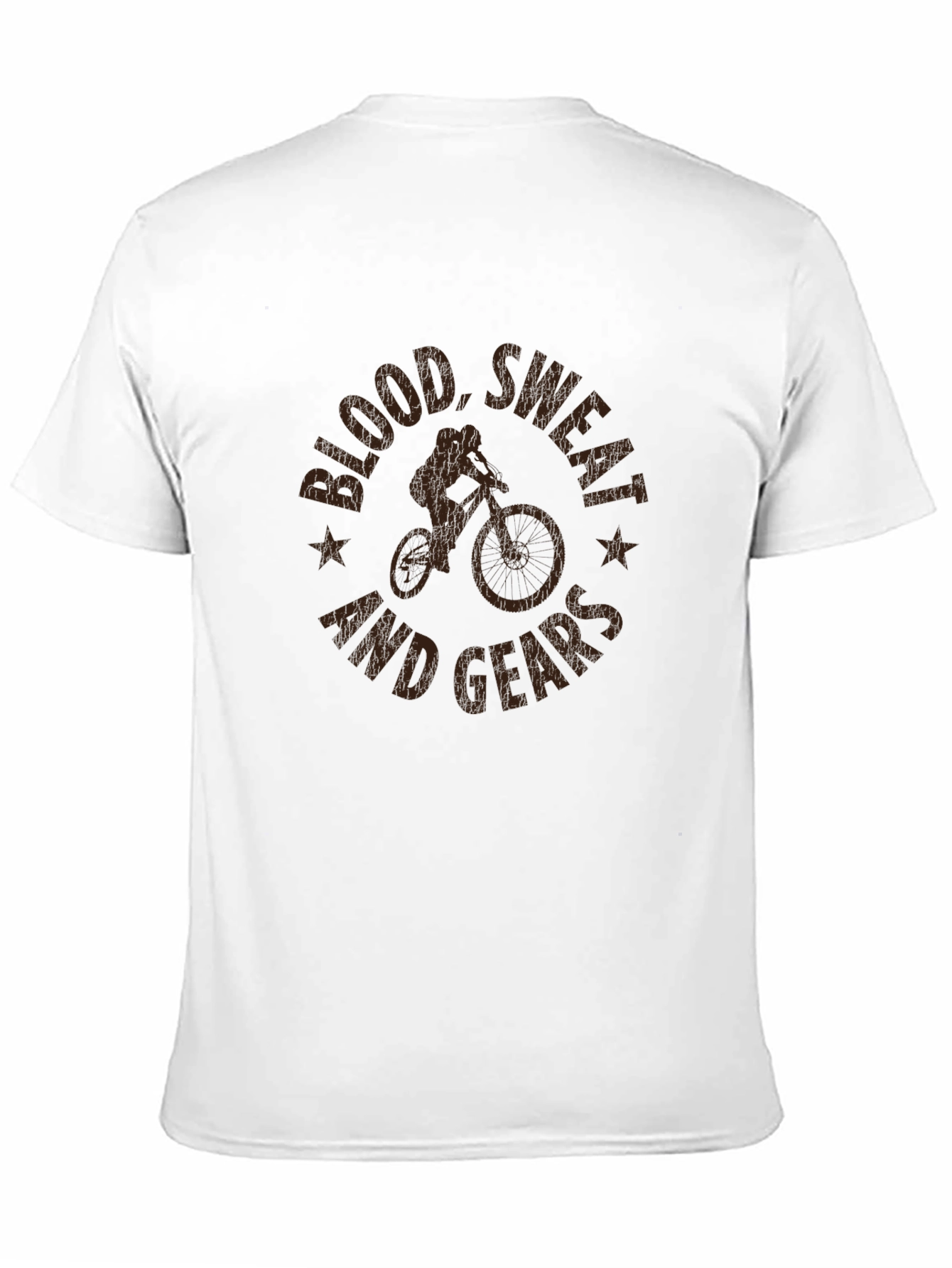 Blood Sweat and Gears Mountain Biking T-Shirt