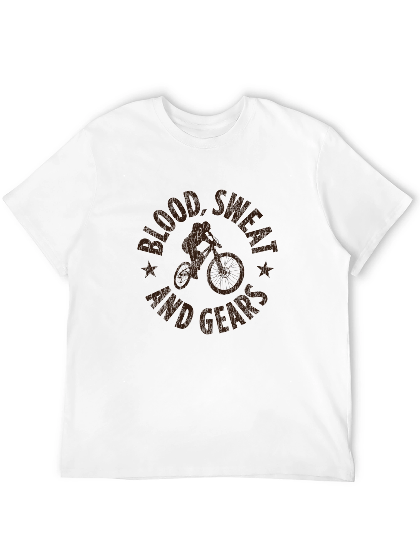 Blood Sweat and Gears Mountain Biking T-Shirt