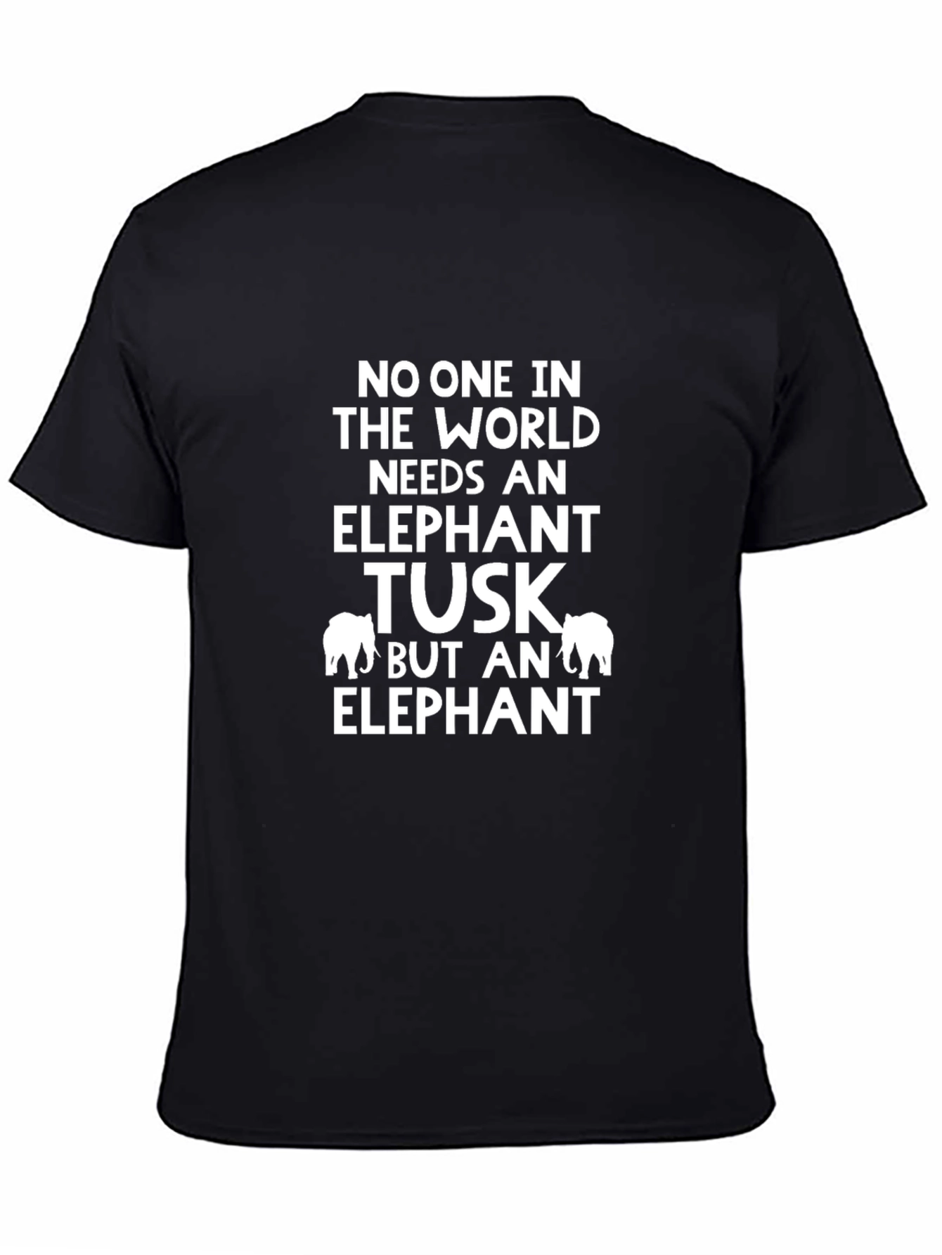 Elephant Tusk Awareness Graphic Tee