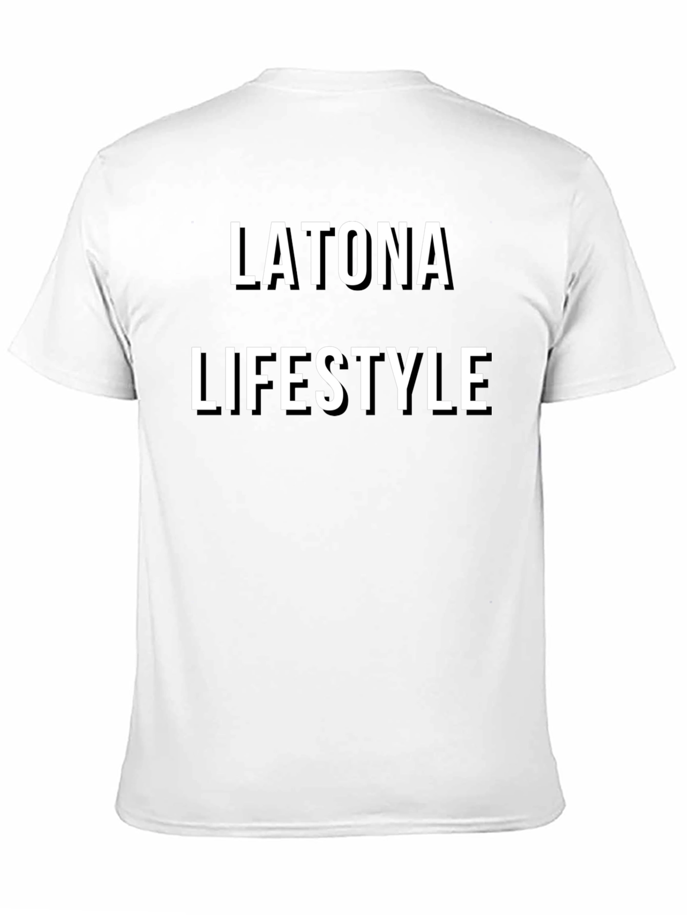 Latona Lifestyle Black T-Shirt