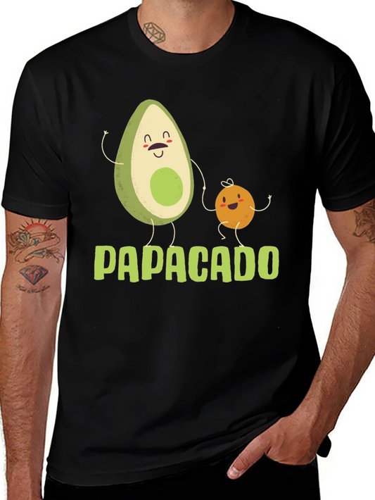 Papacado Dad & Baby Avocado Matching T-Shirt