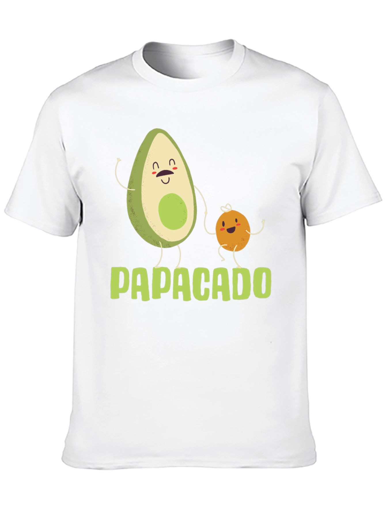 Papacado Dad & Baby Avocado Matching T-Shirt