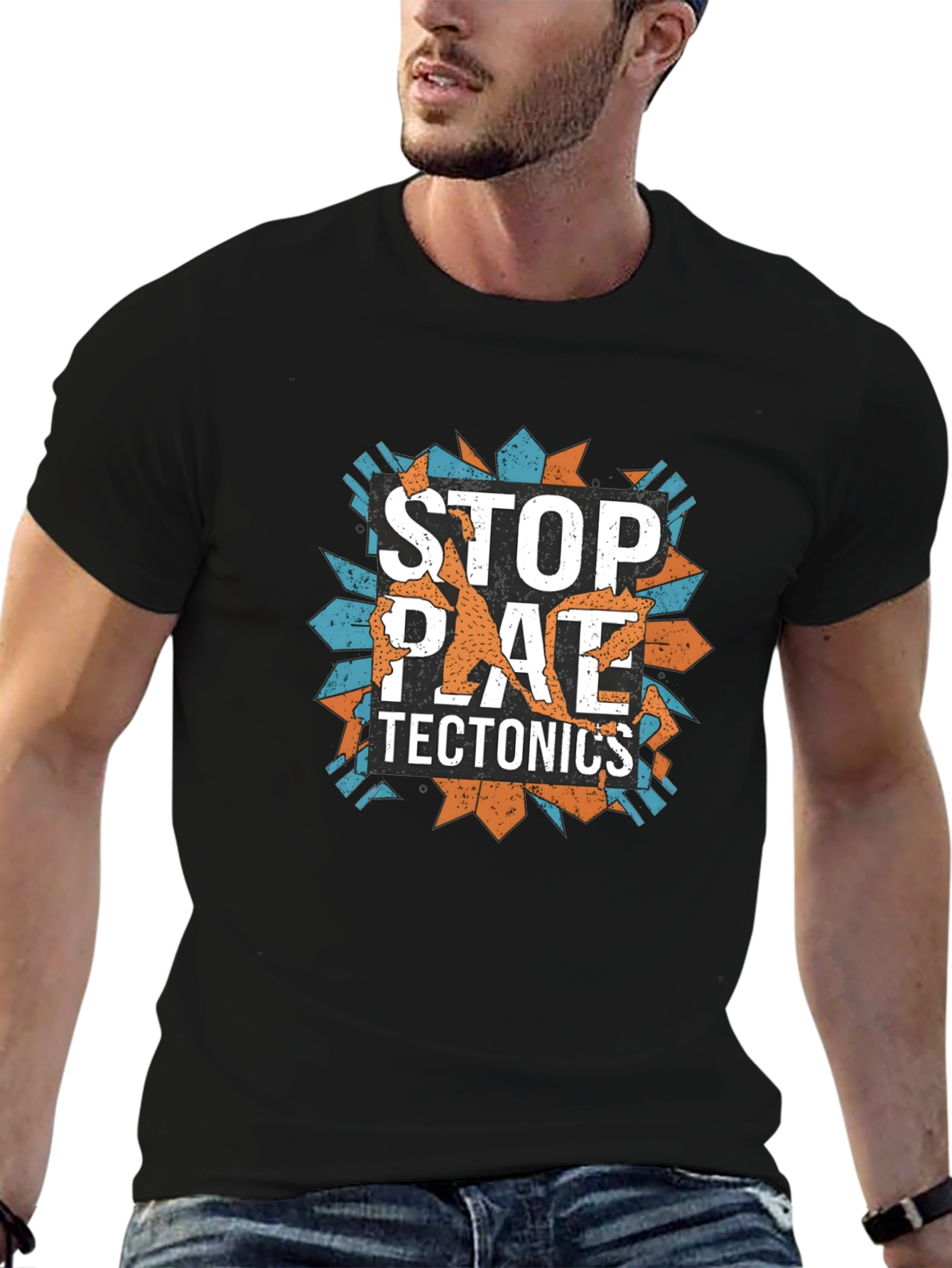 Stop Plate Tectonics Graphic T-Shirt