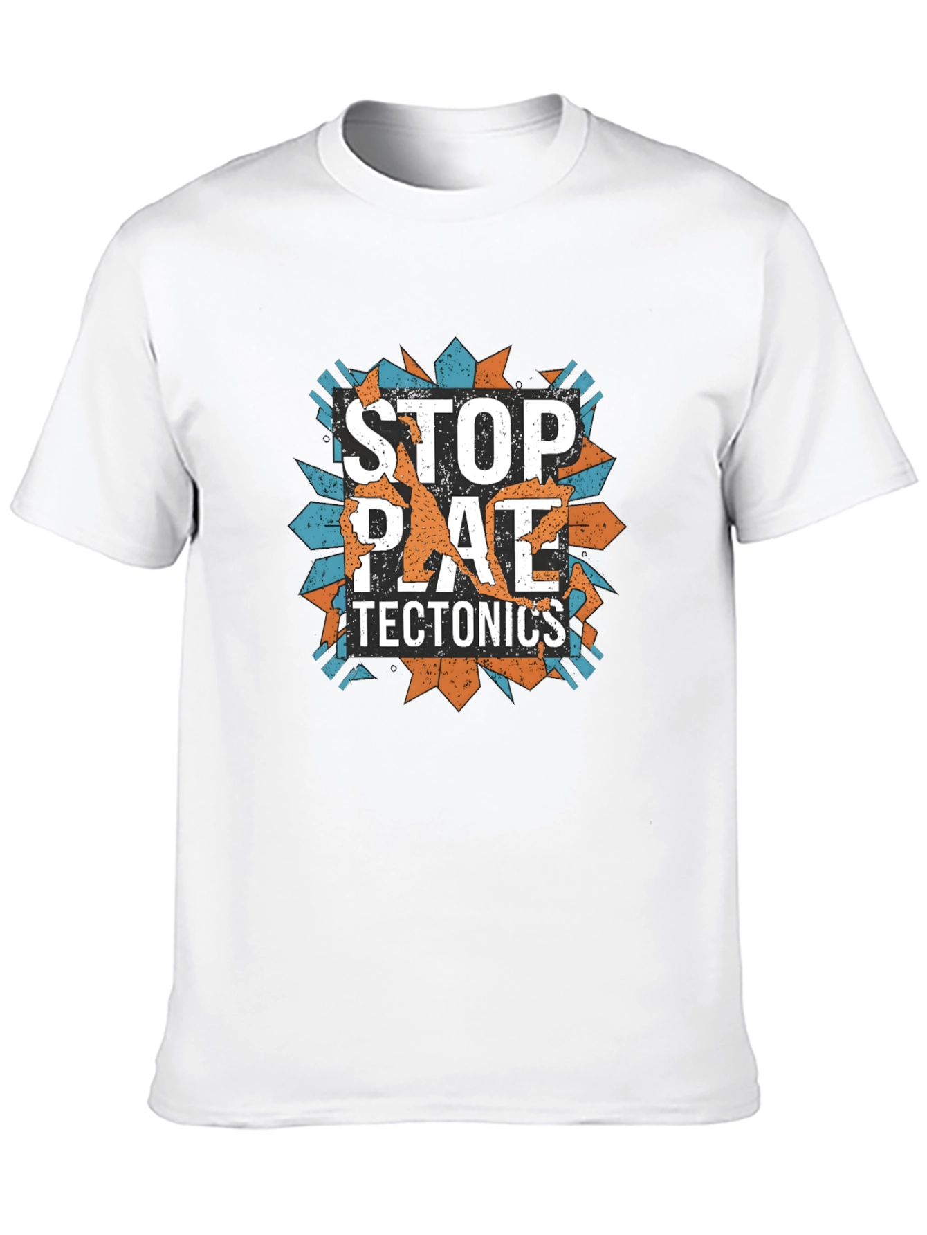 Stop Plate Tectonics Graphic T-Shirt