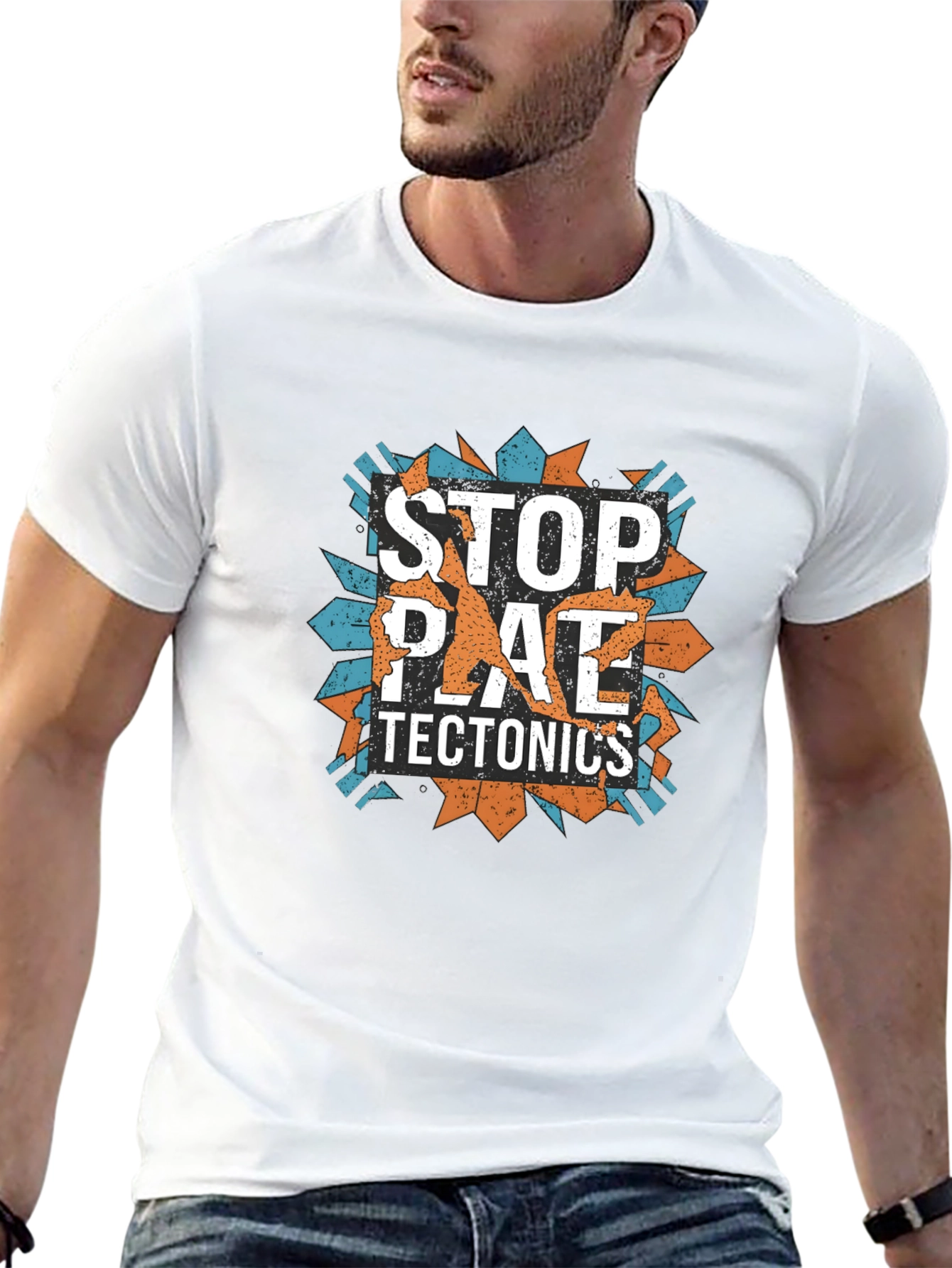 Stop Plate Tectonics Graphic T-Shirt