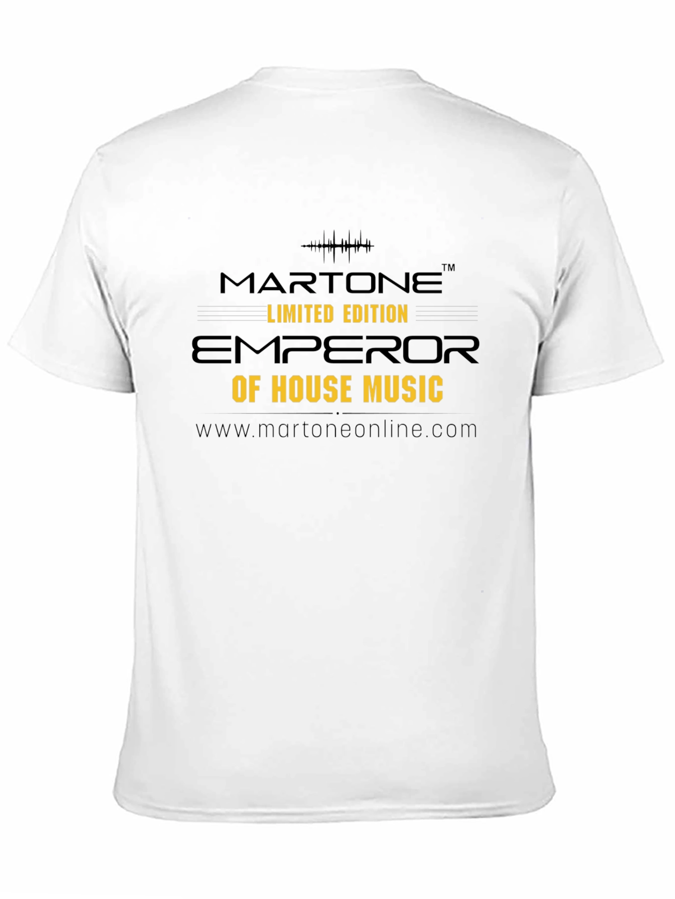Martone Limited Edition Emperor of House Music T-Shirt