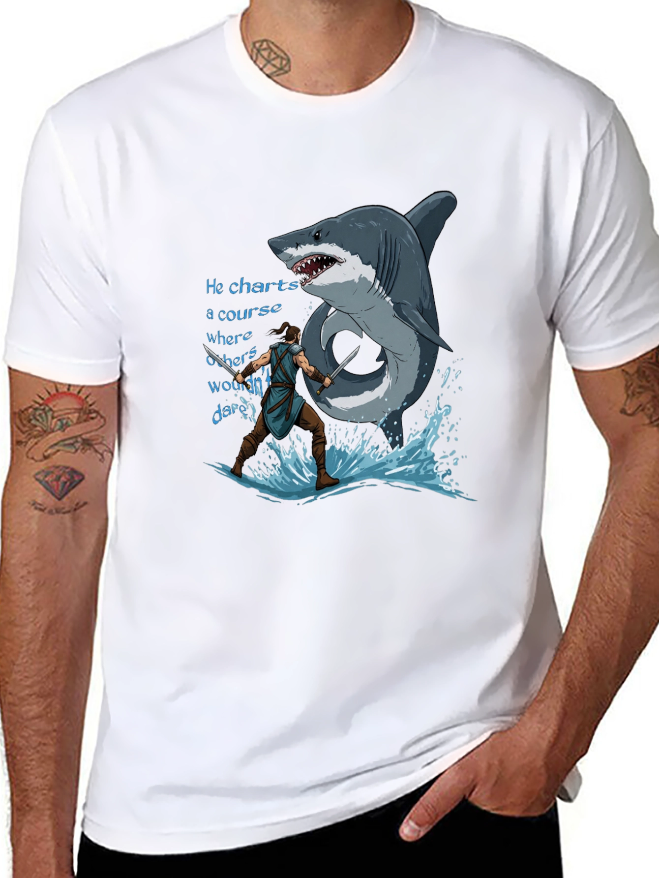 Shark Adventurer Graphic Tee