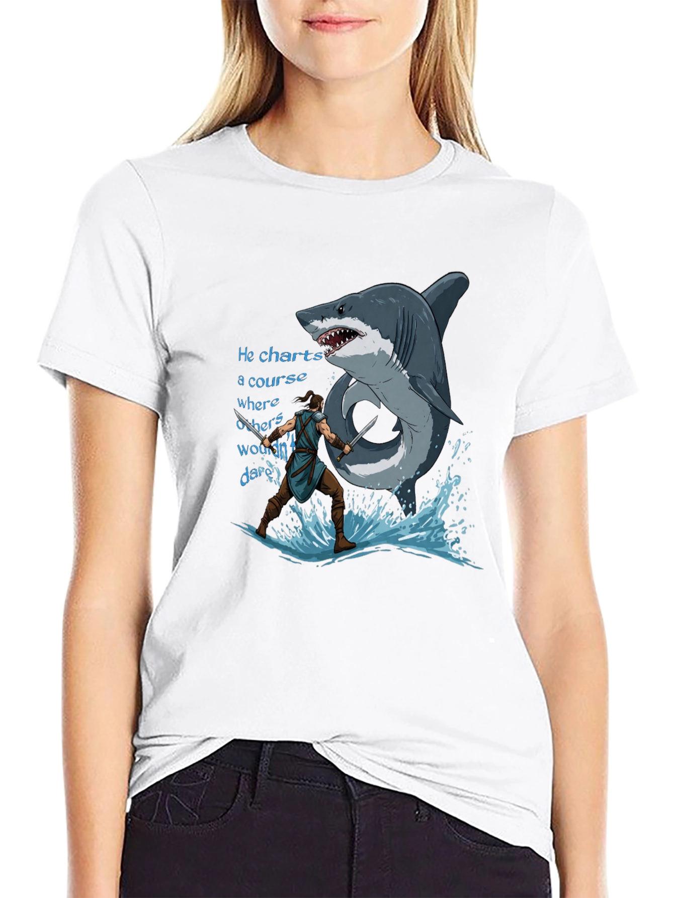 Shark Adventurer Graphic Tee