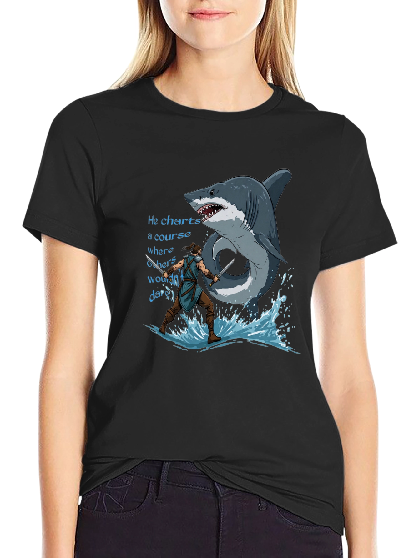 Shark Adventurer Graphic Tee