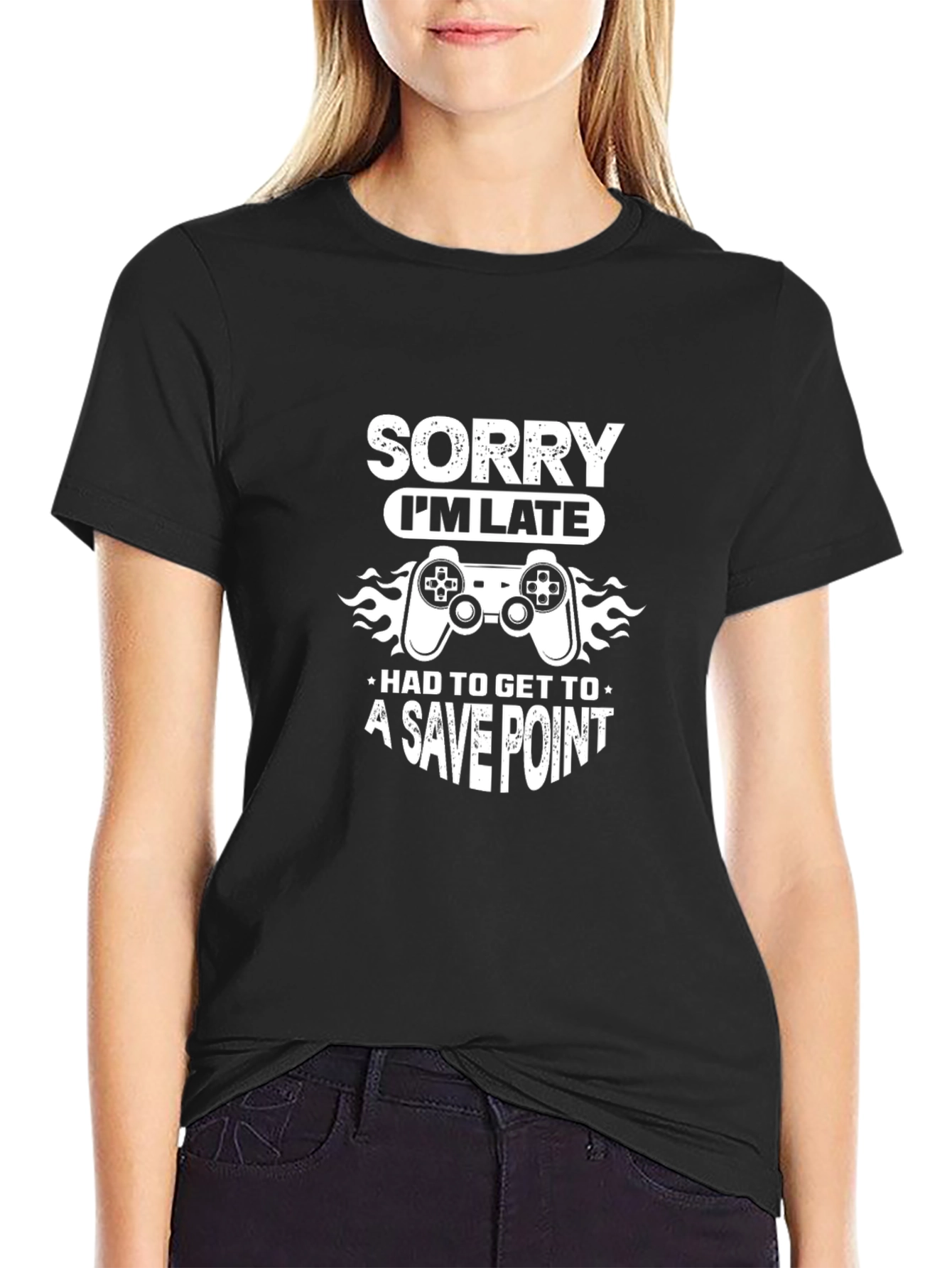 Sorry Im Late Gaming T-Shirt