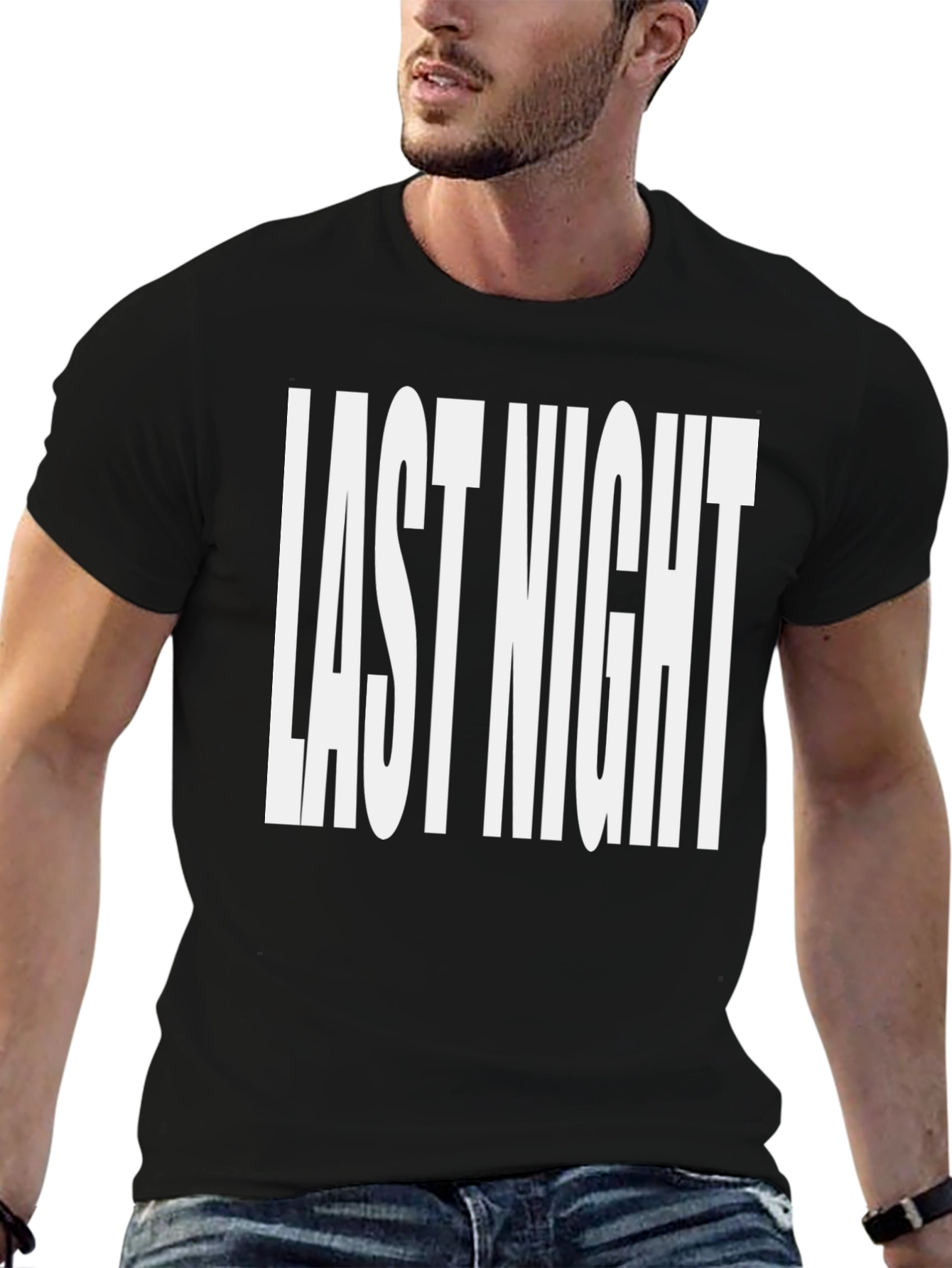Last Night Graphic Tee - Bold Statement Shirt