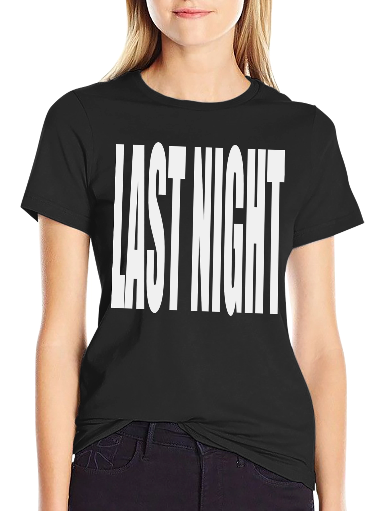 Last Night Graphic Tee - Bold Statement Shirt