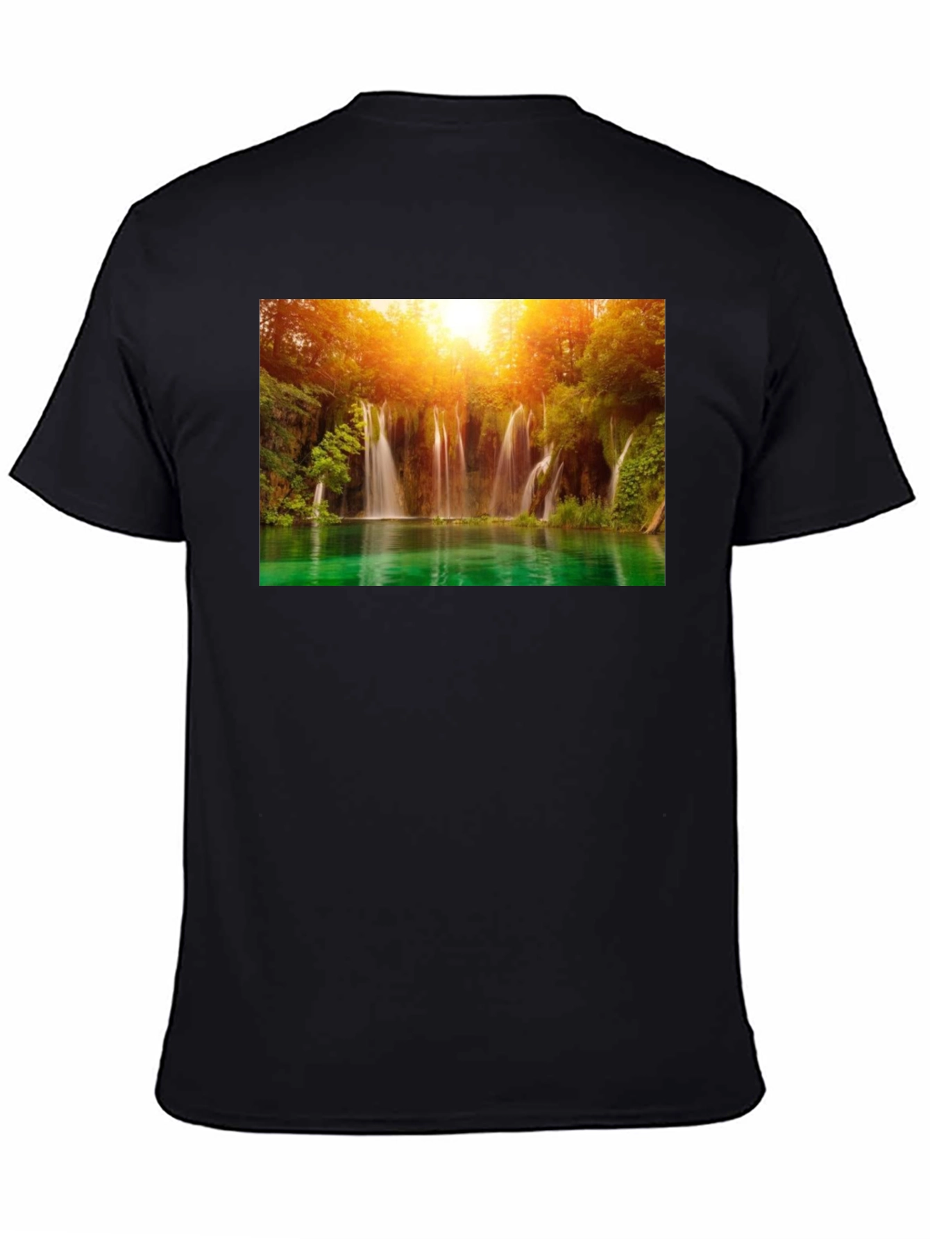 Waterfall Graphic T-Shirt - Nature Lover Tee