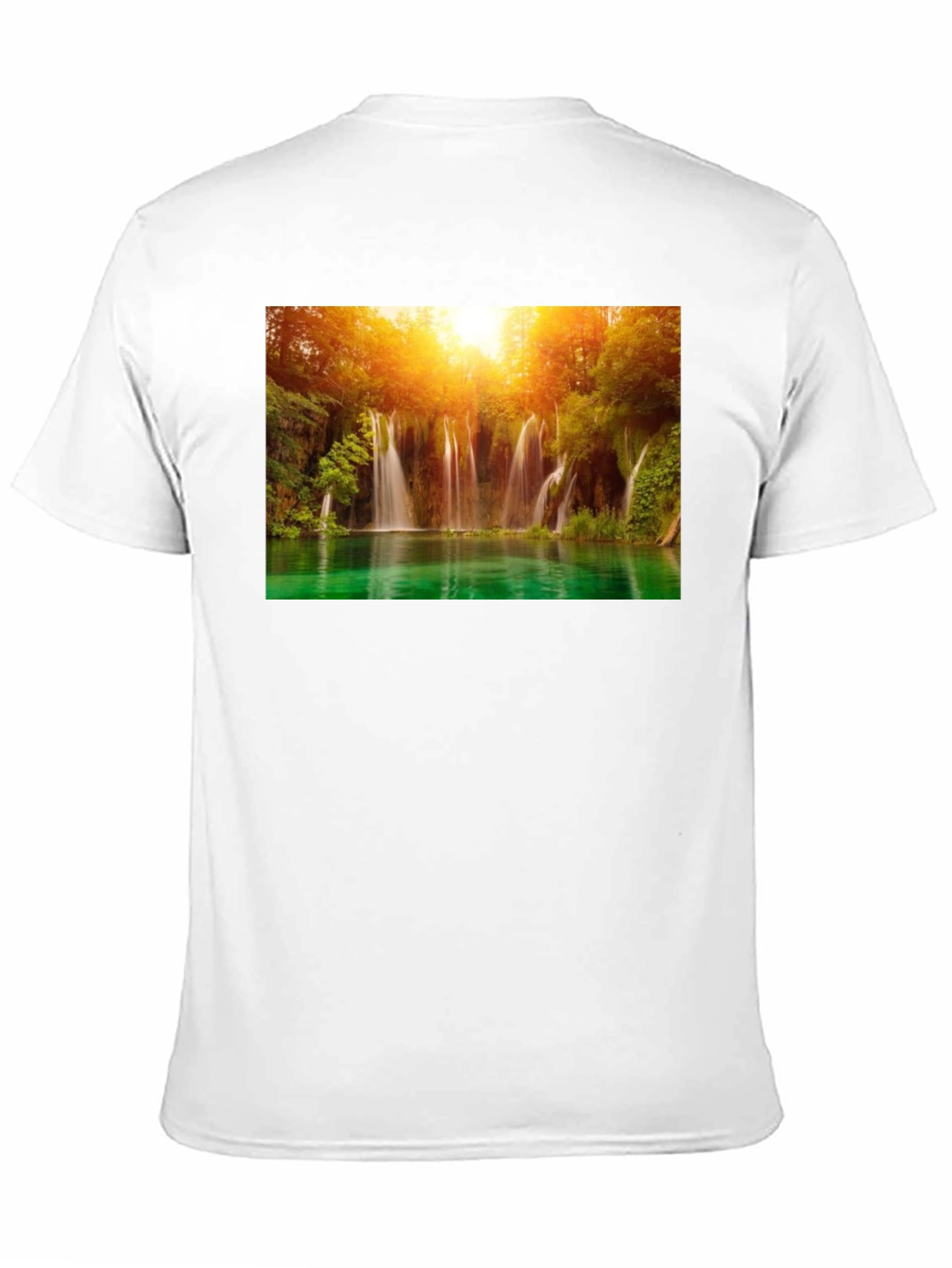 Waterfall Graphic T-Shirt - Nature Lover Tee