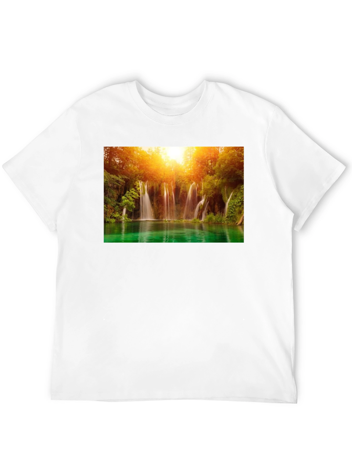 Waterfall Graphic T-Shirt - Nature Lover Tee